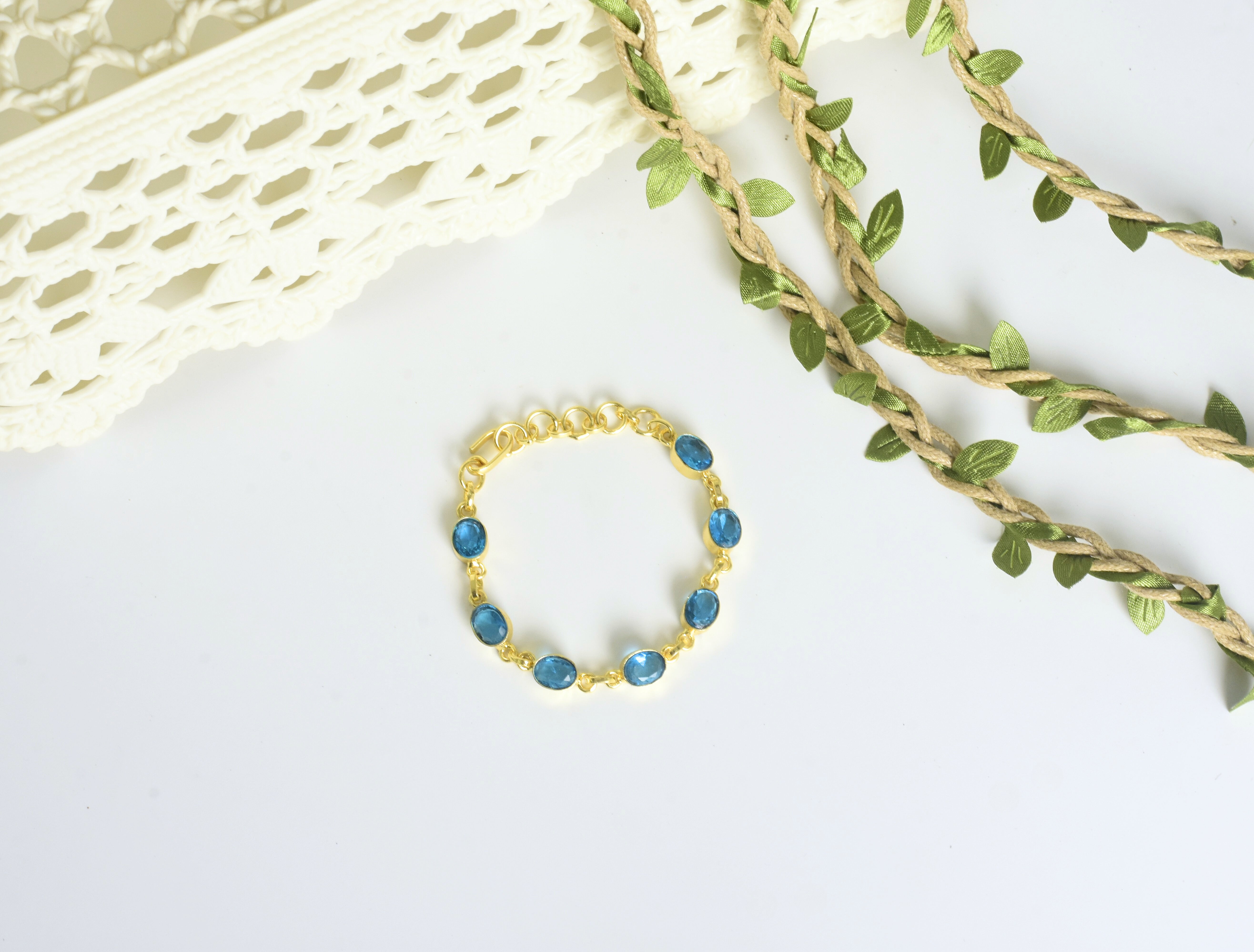 Azure Glow Bracelet