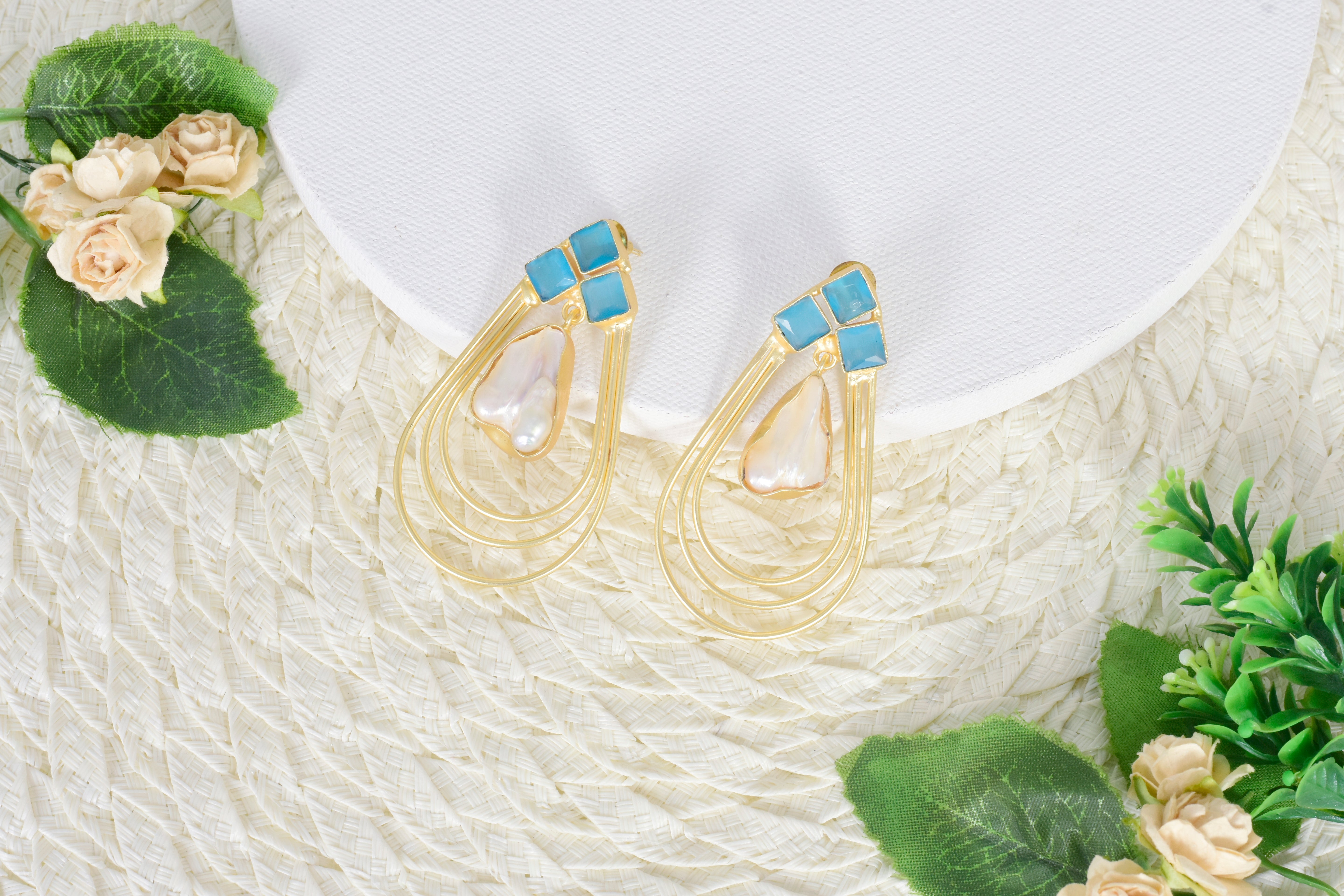 Ocean Loop Earrings