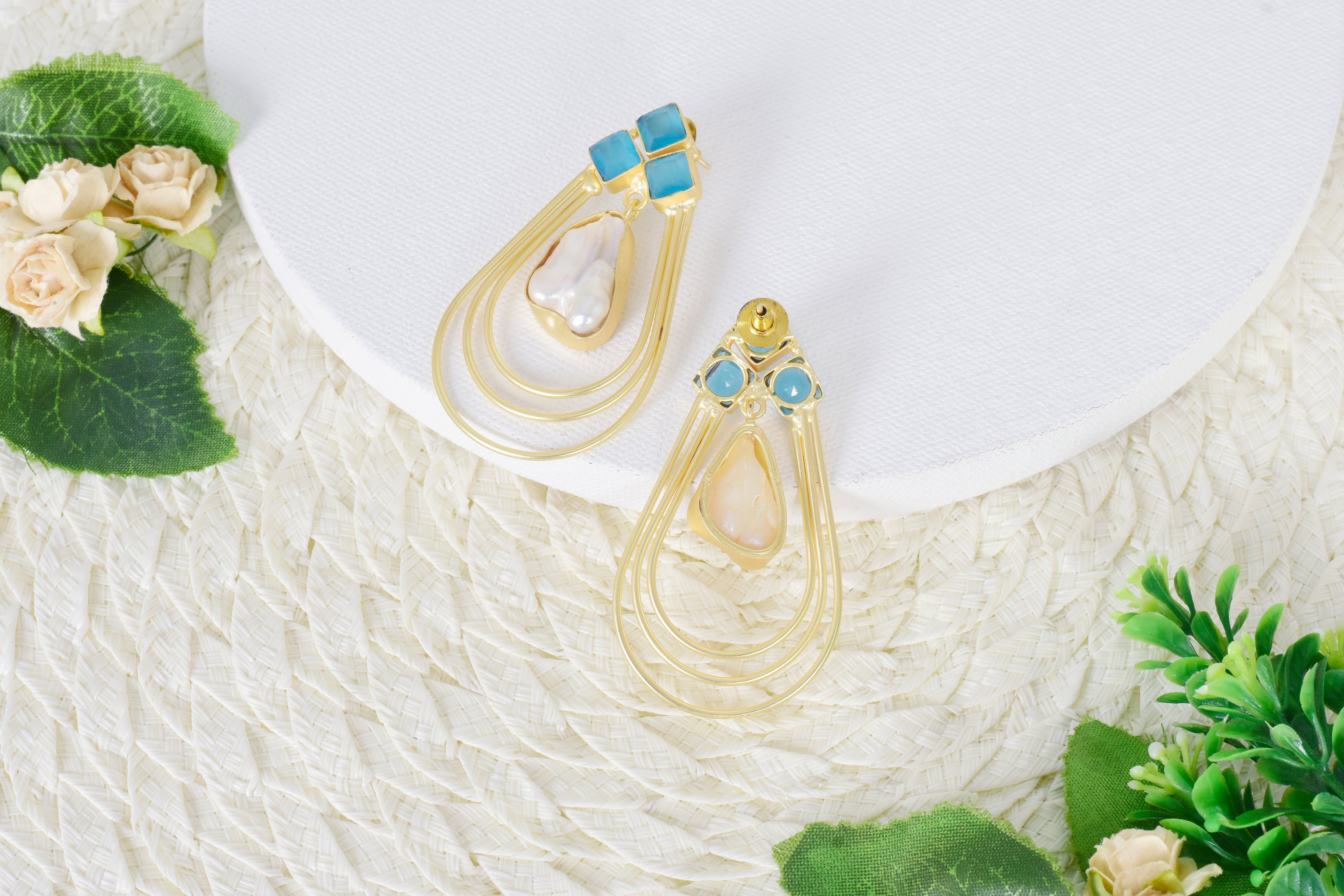 Ocean Loop Earrings