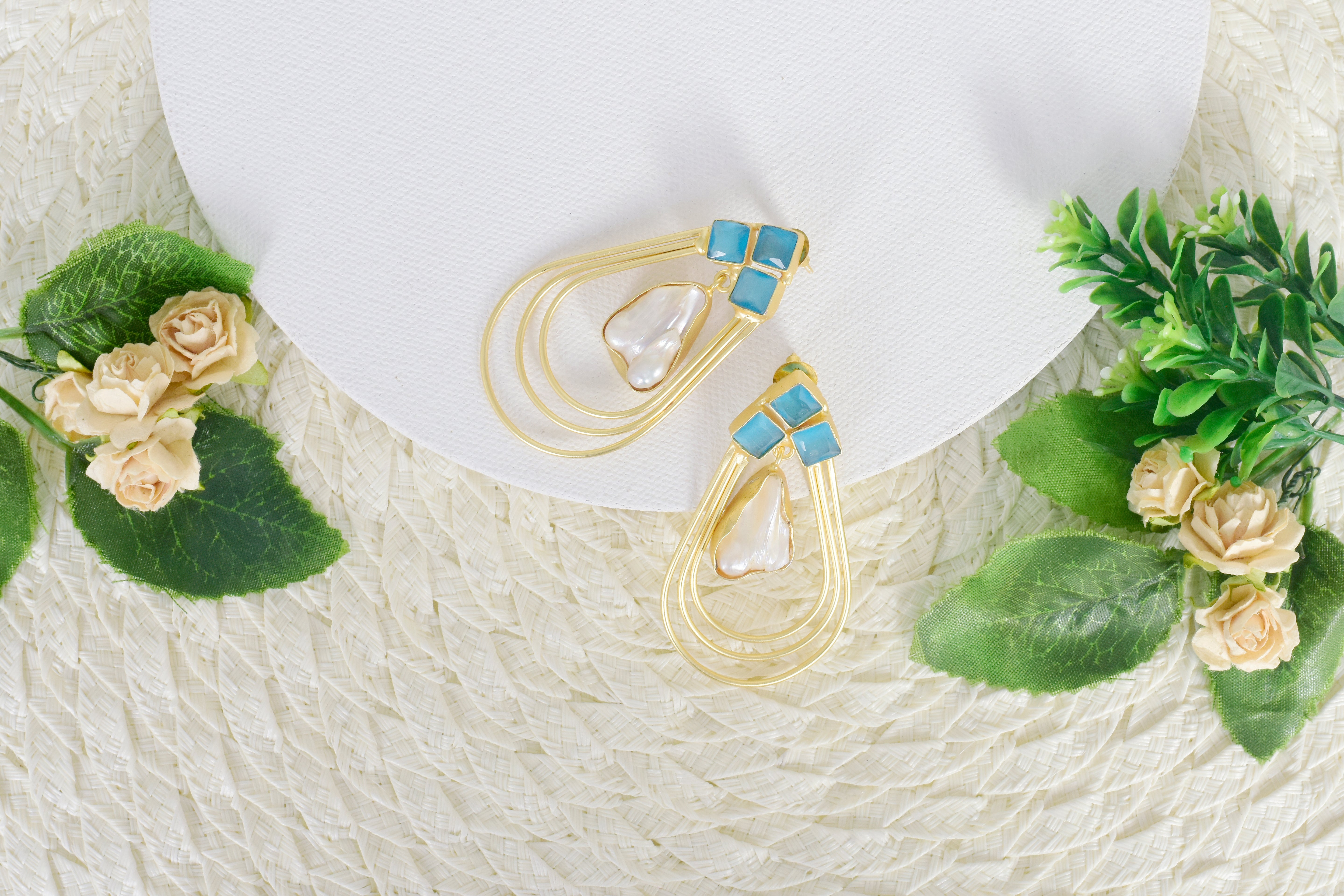 Ocean Loop Earrings