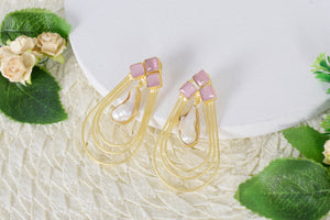 Blush Loop Earrings Blush Loop Earrings