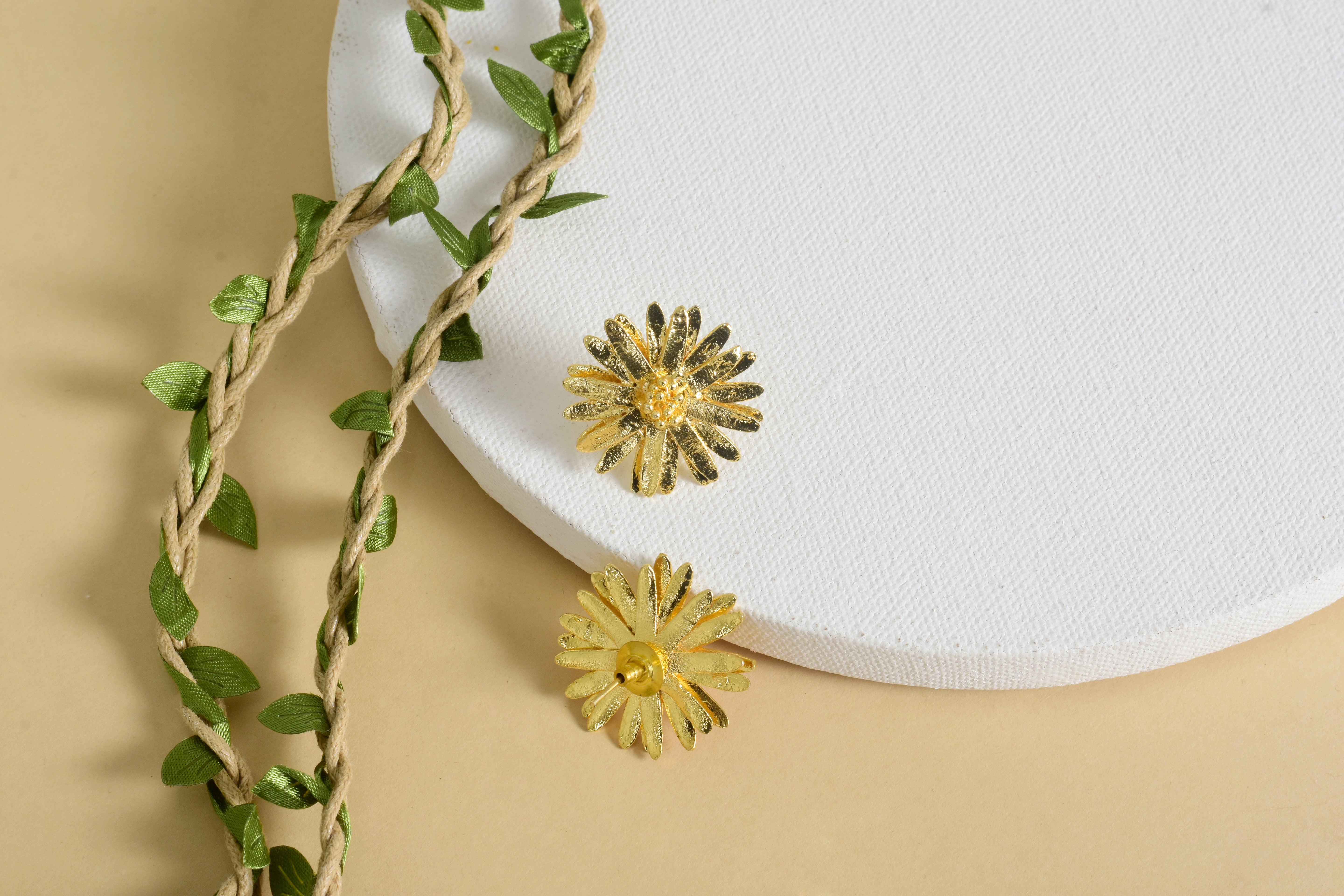 Golden Bloom Earrings