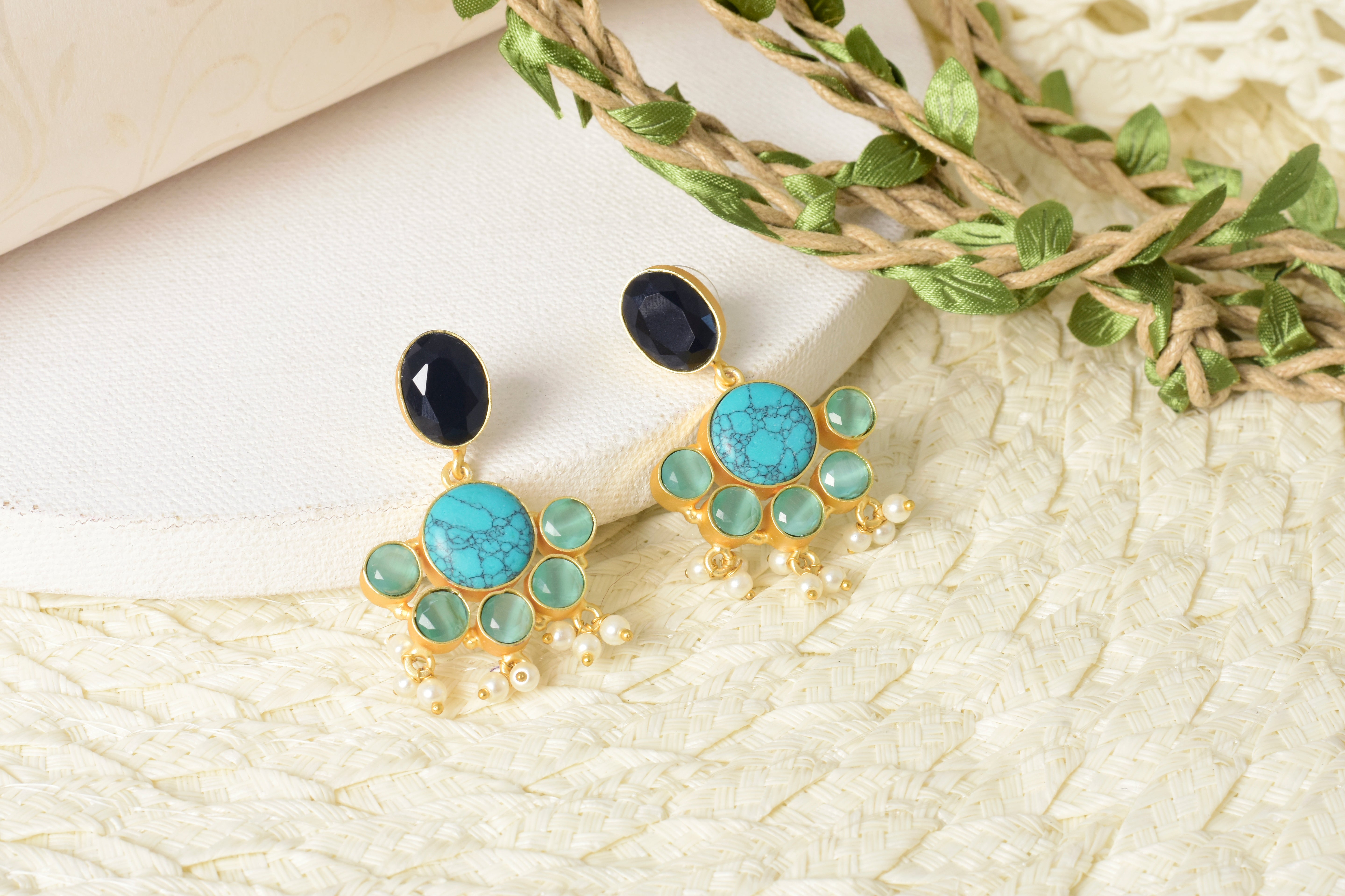Turquoise Elegance Earrings