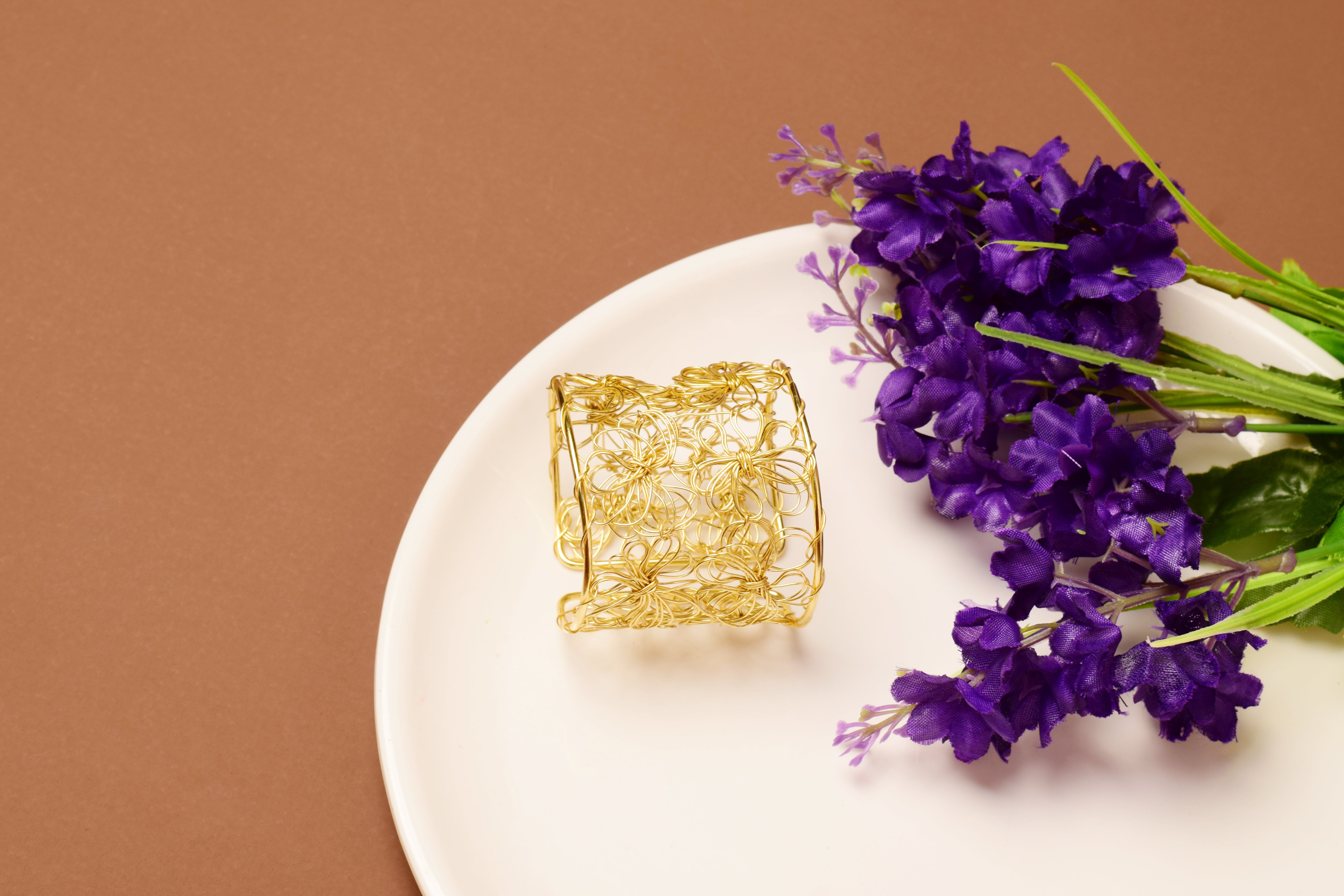 The Bloom Lattice Cuff