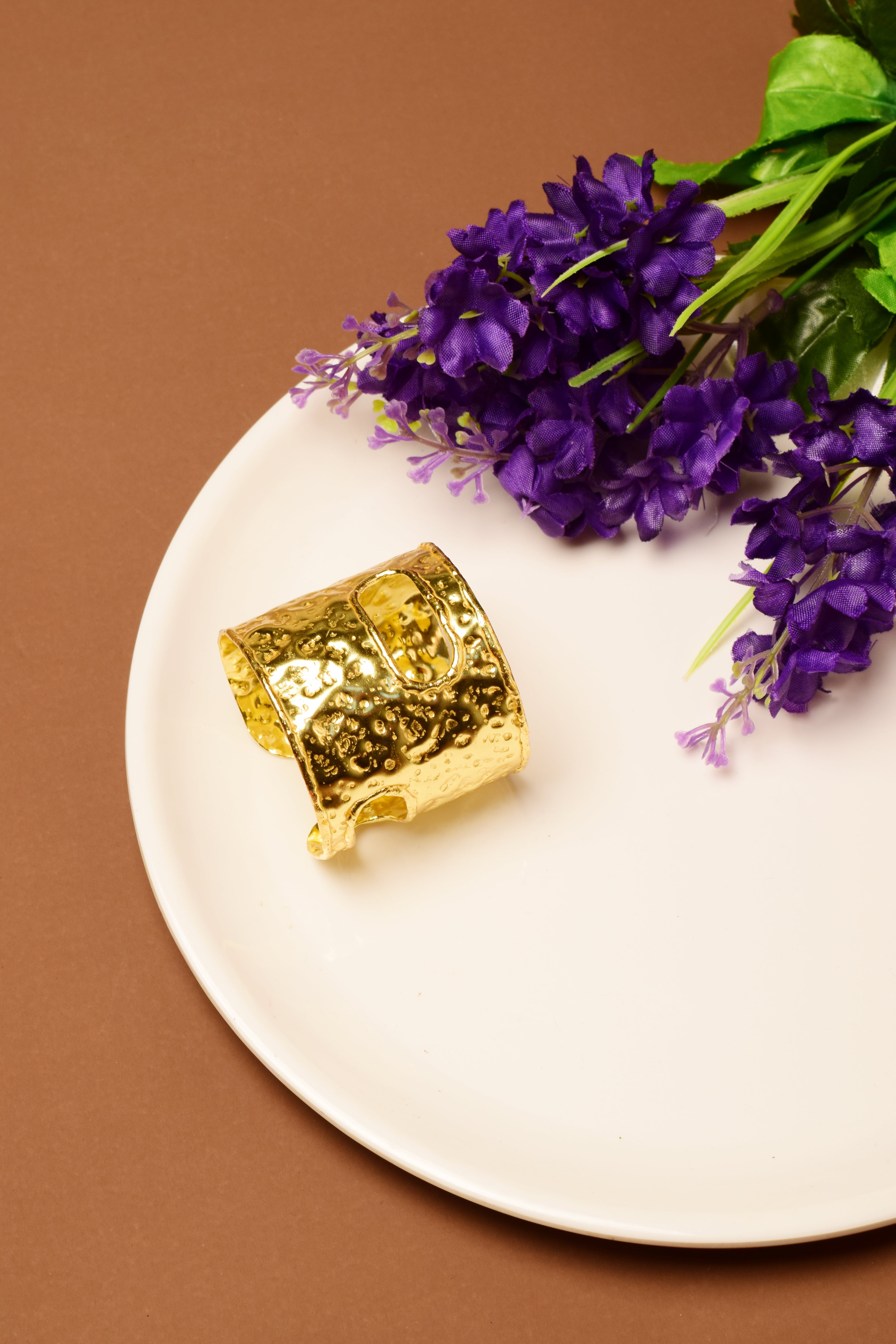 The Molten Bloom Cuff