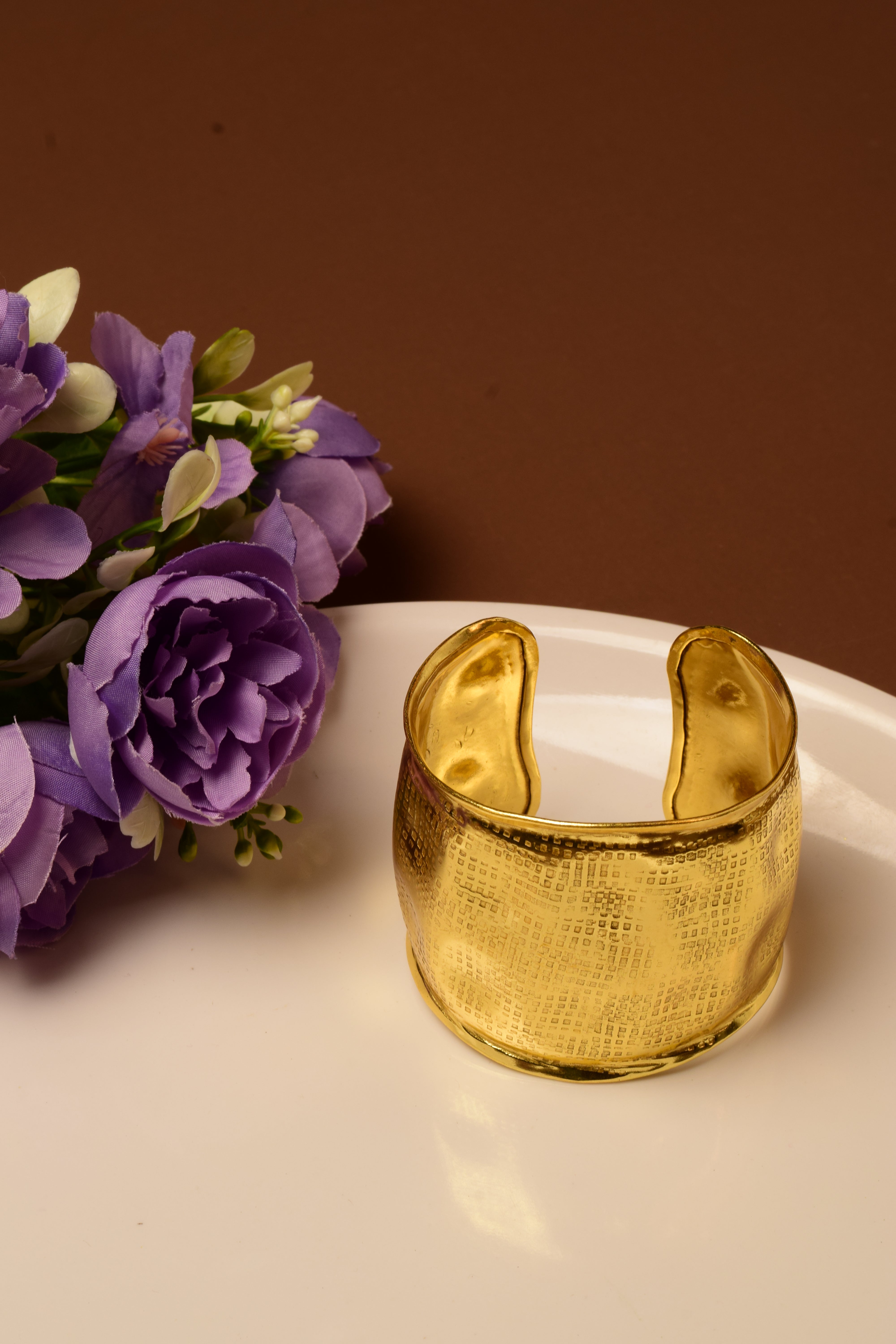 Golden Matrix Cuff