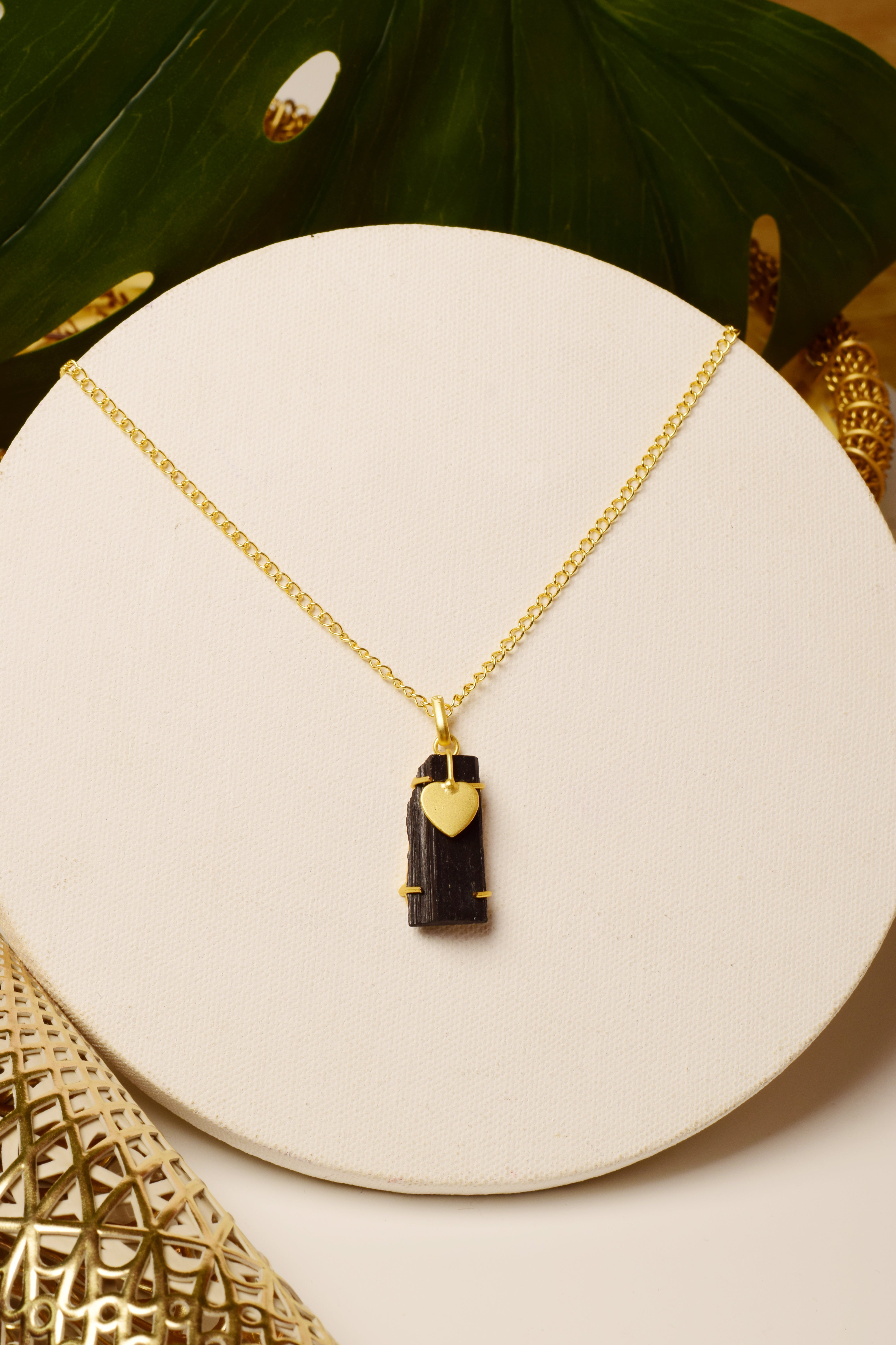 Midnight Shield Pendant