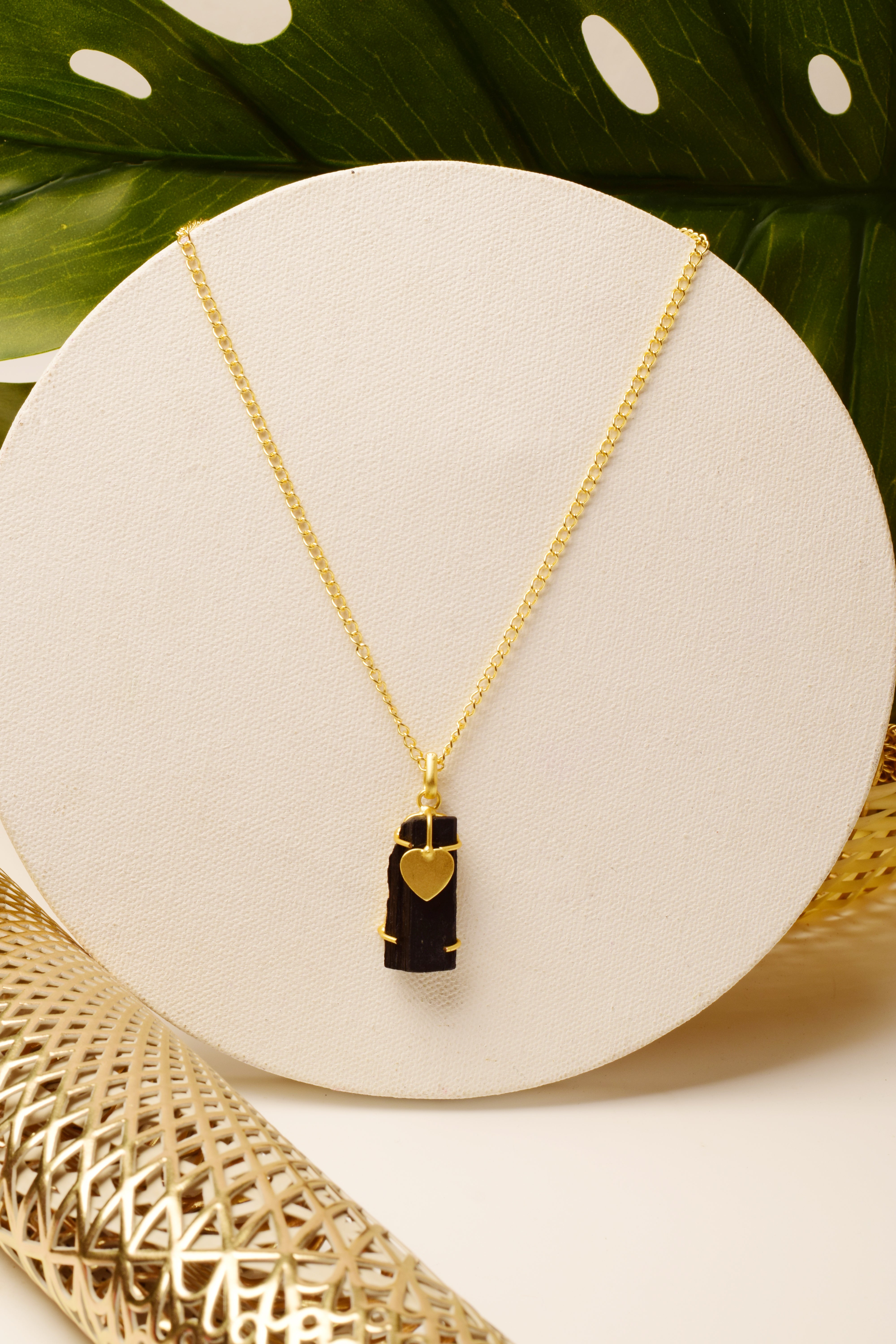 Midnight Shield Pendant