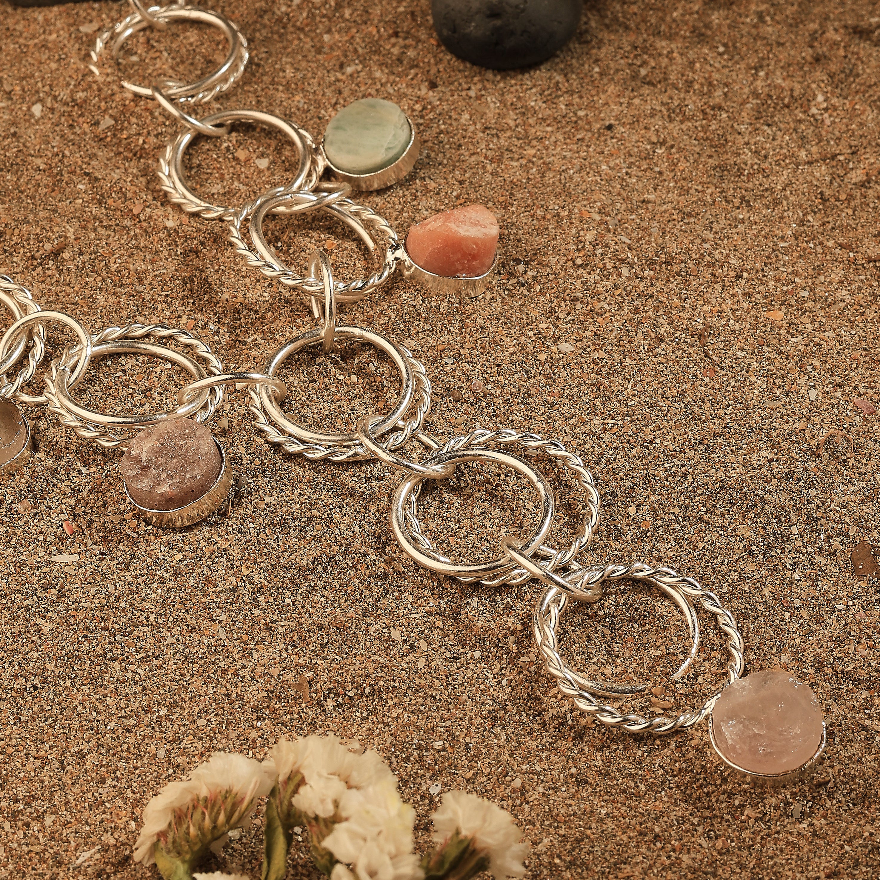 Silver Cascade Necklace ✨