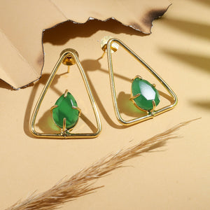 ๐ฟ Verdant Prism Earrings ๐ฟ Verdant Prism Earrings