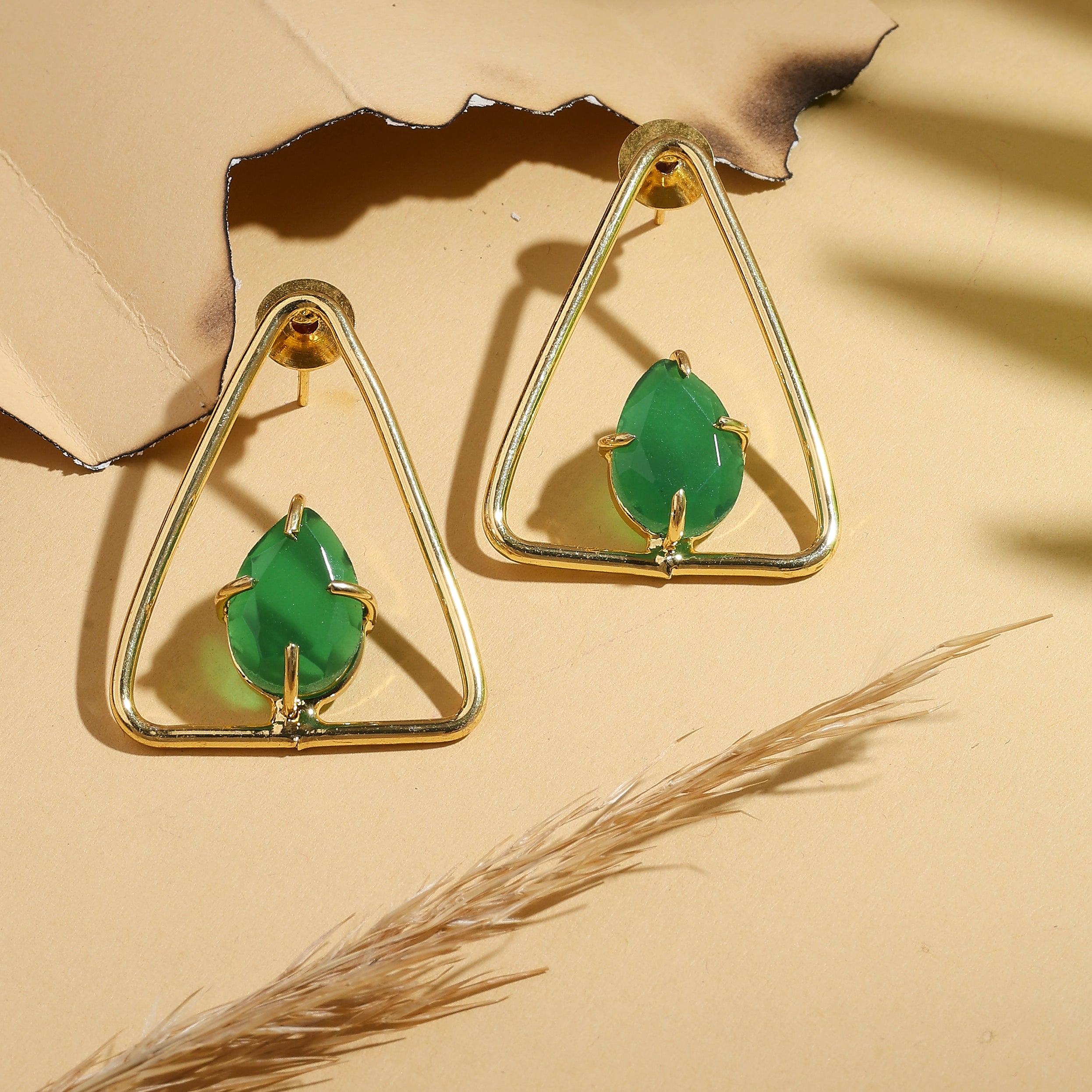 ๐ฟ Verdant Prism Earrings