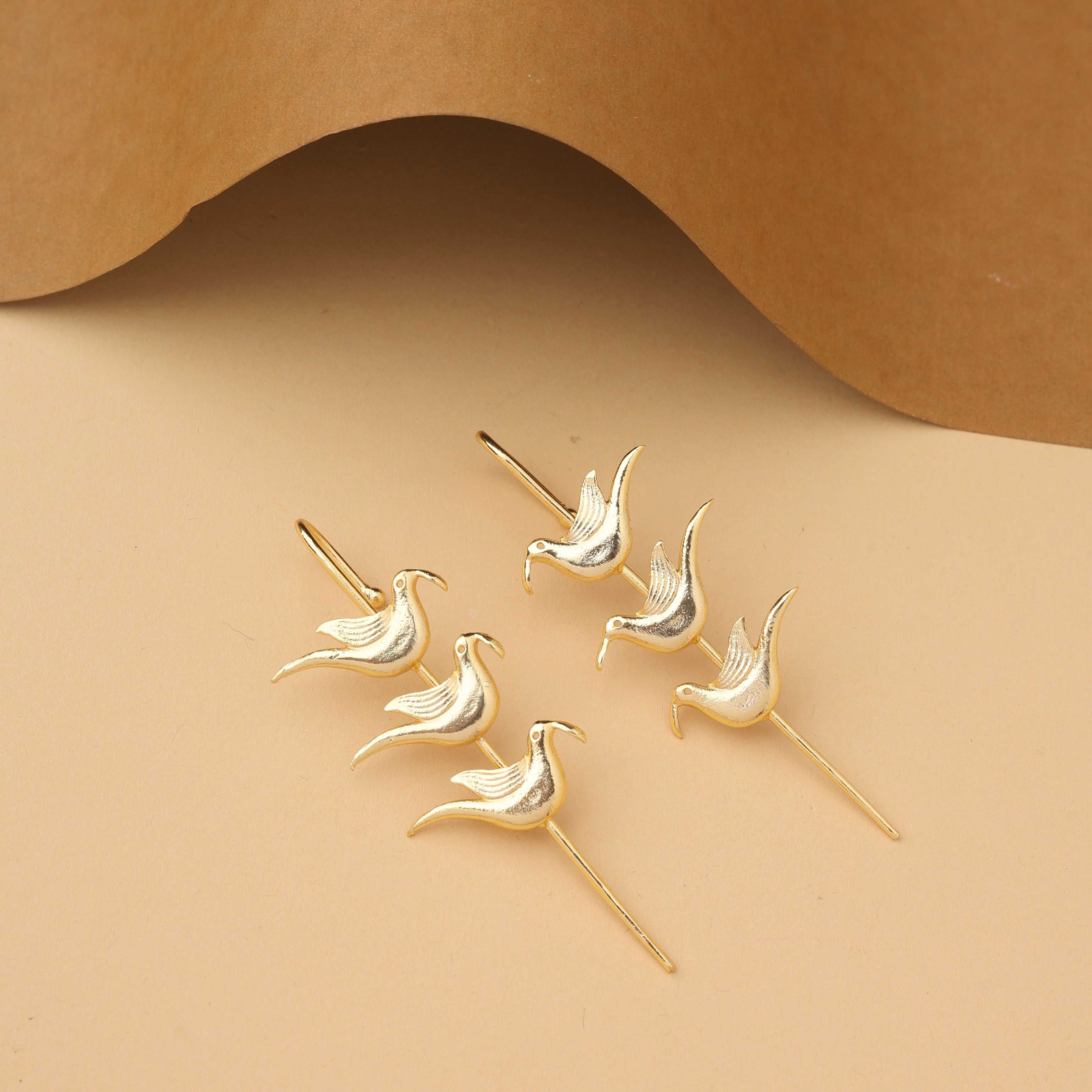 Golden Flight Earcuffs