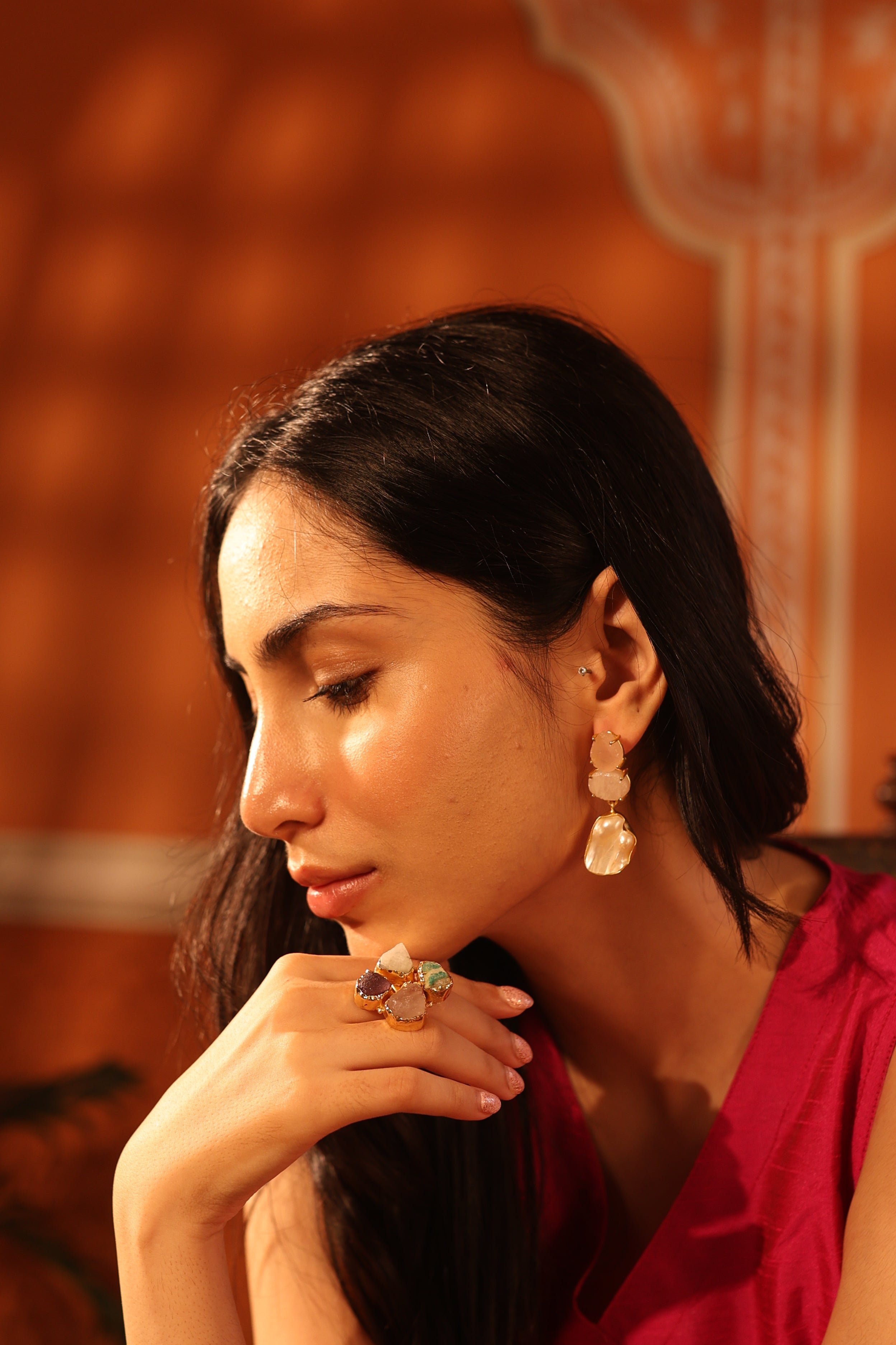 Blush Glow Earrings