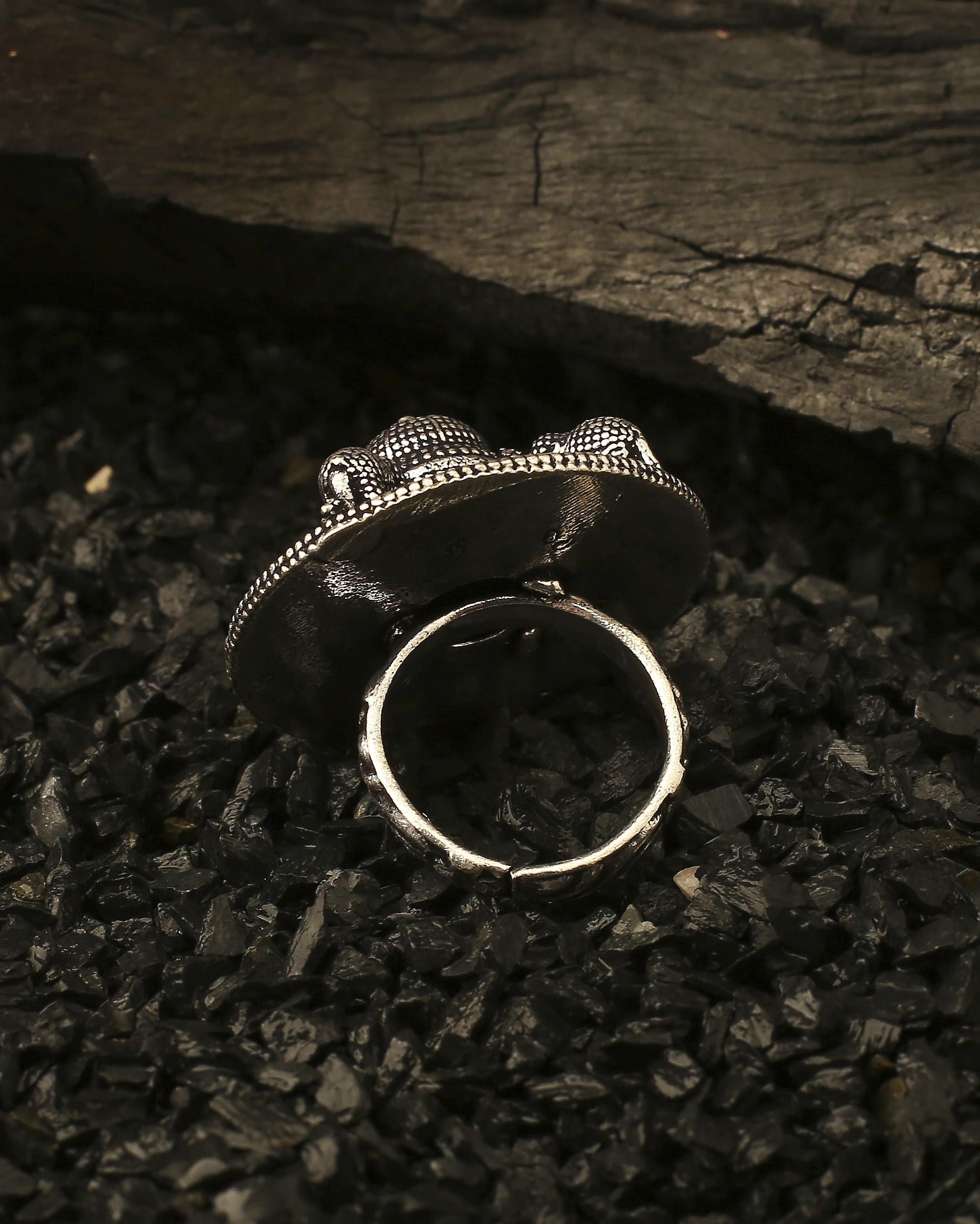 Oxidized Rustic Ring