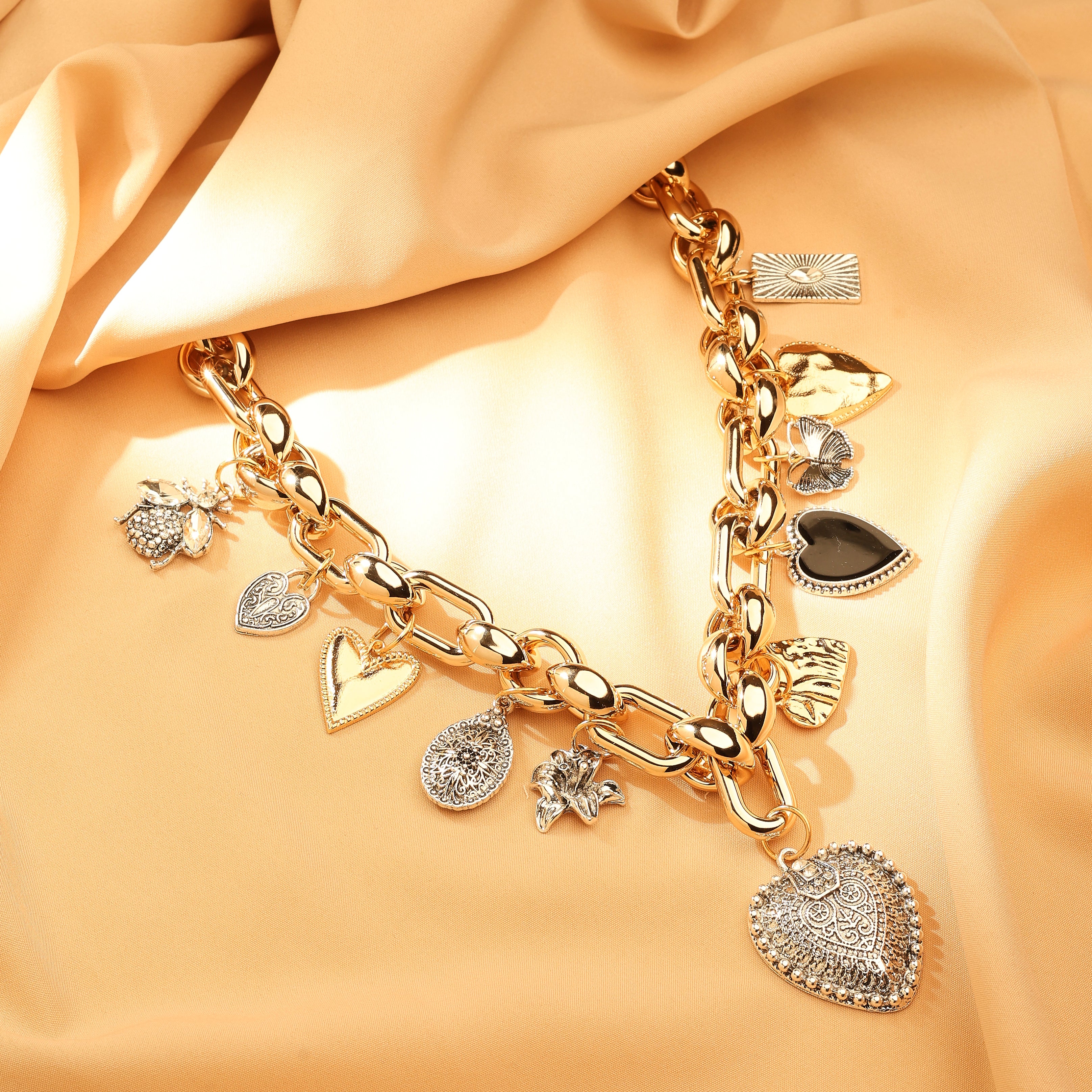 The Gilded Arc – 18K Gold Plated Necklace