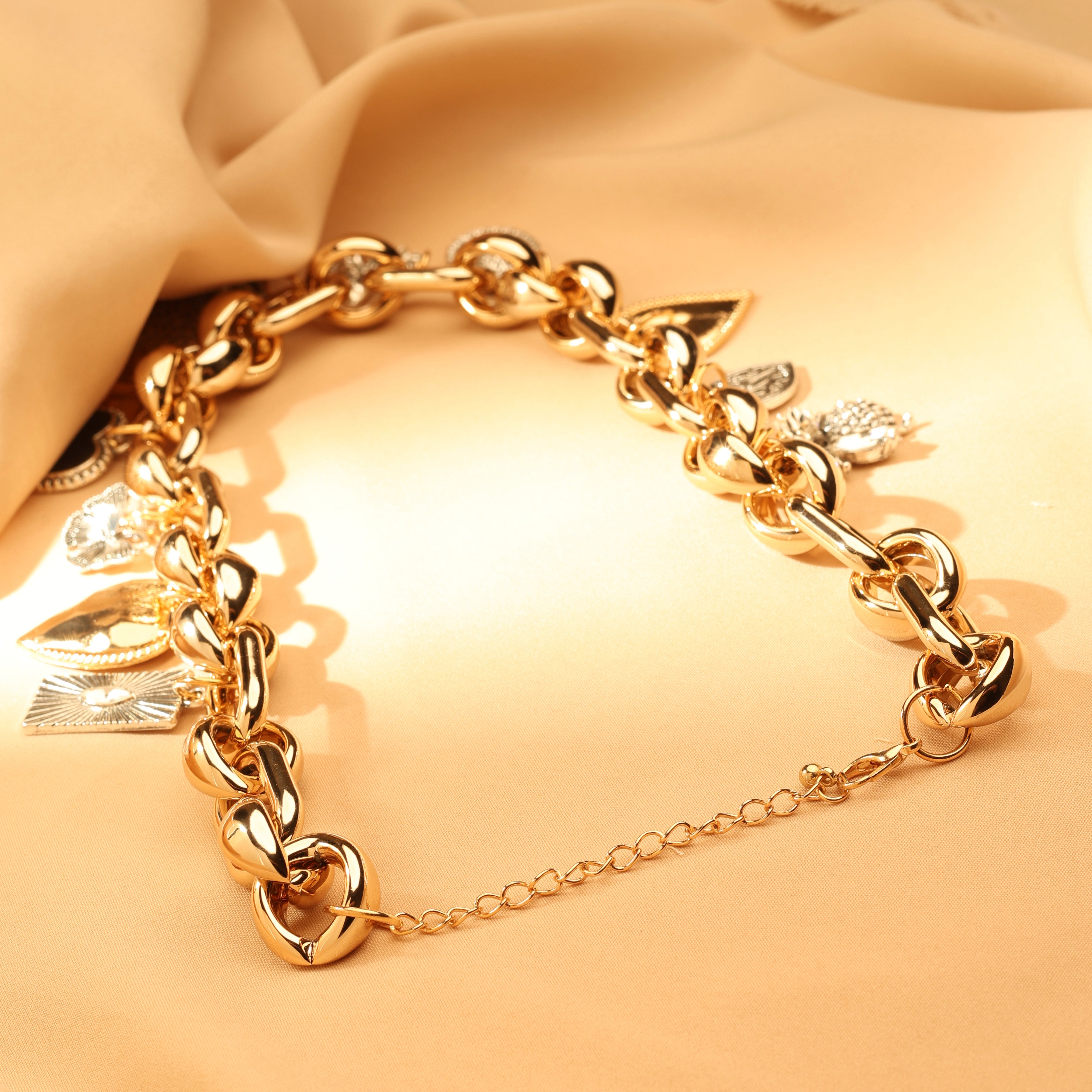 The Gilded Arc – 18K Gold Plated Necklace