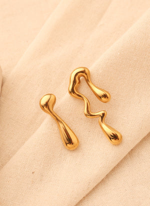 Glowing Mismatch Big Earrings Glowing Mismatch Big Earrings