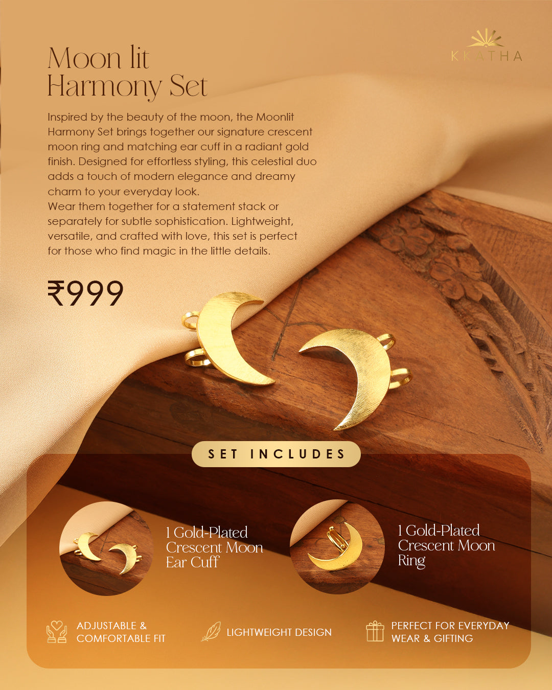 Moon lit Harmony Set