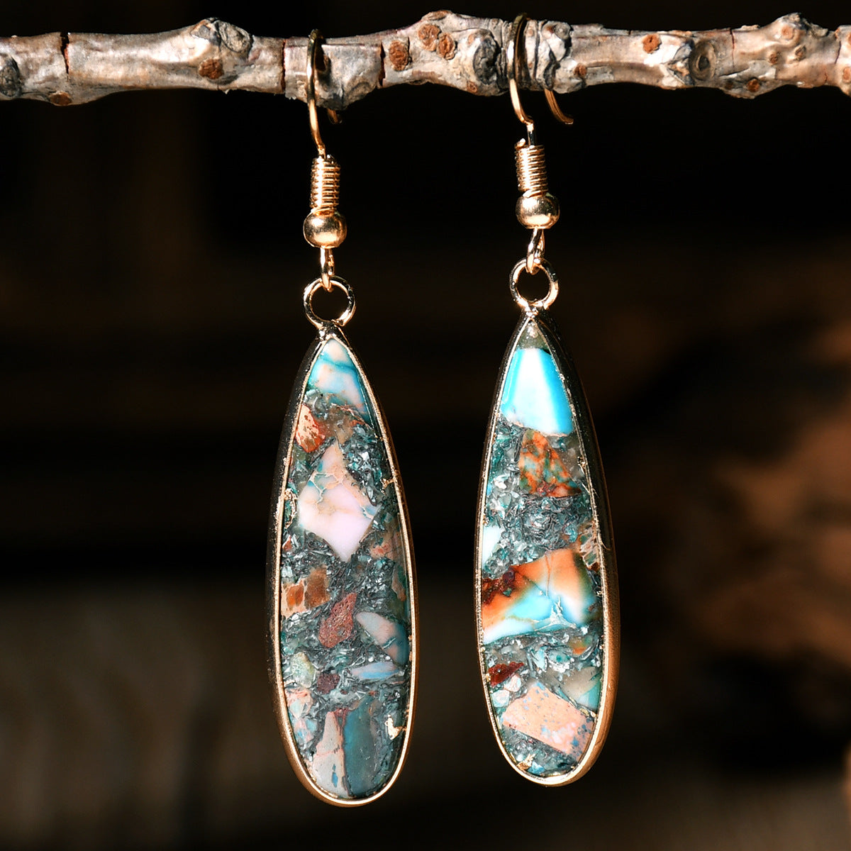 Earthen Glow Earrings 🌿✨