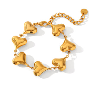 Coeur Bold Heart Bracelet Coeur Bold Heart Bracelet