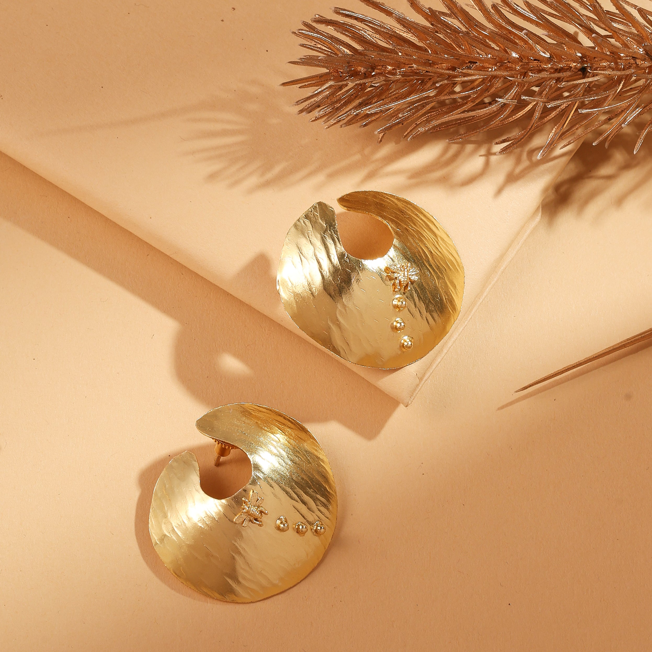 Solara Disc Earrings