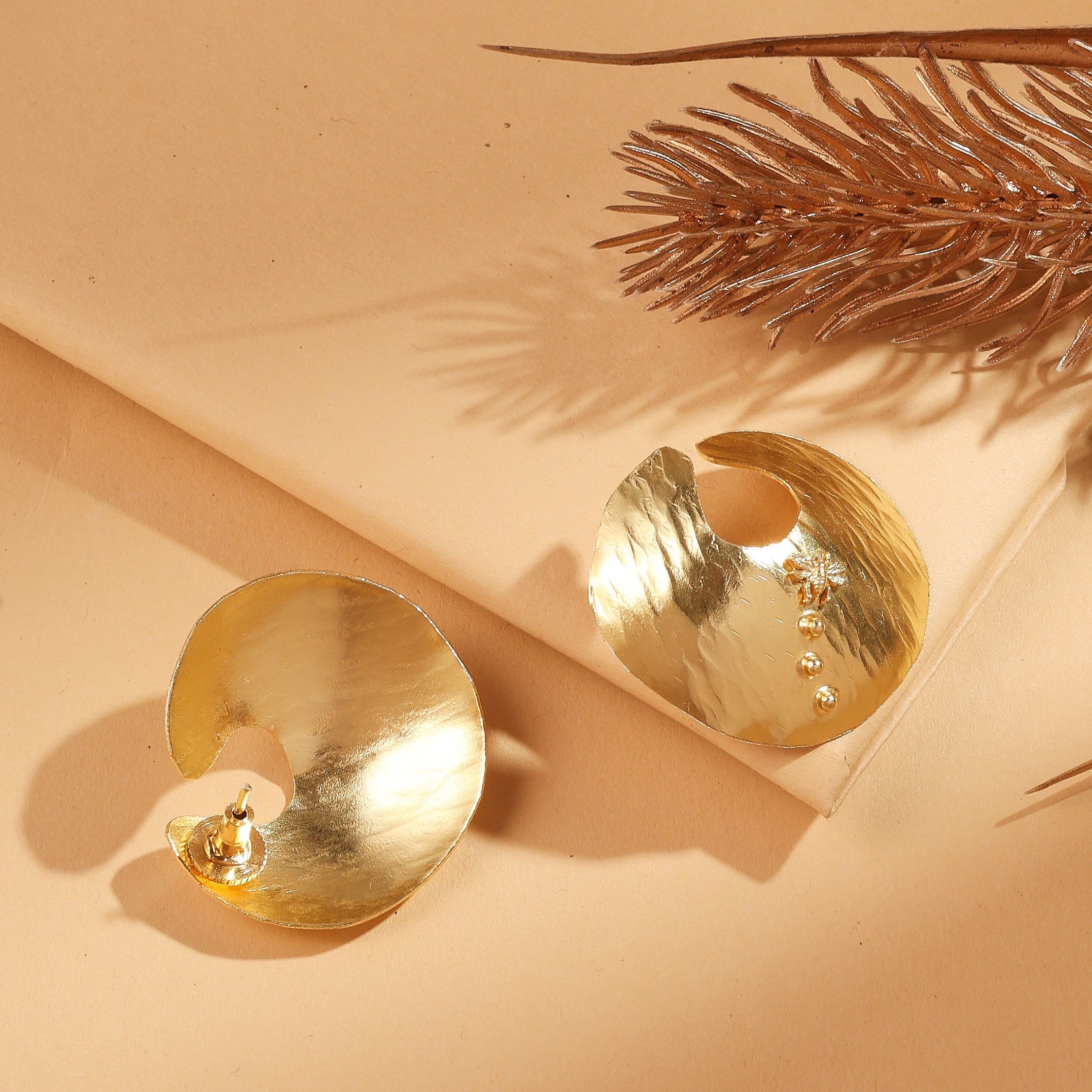 Solara Disc Earrings