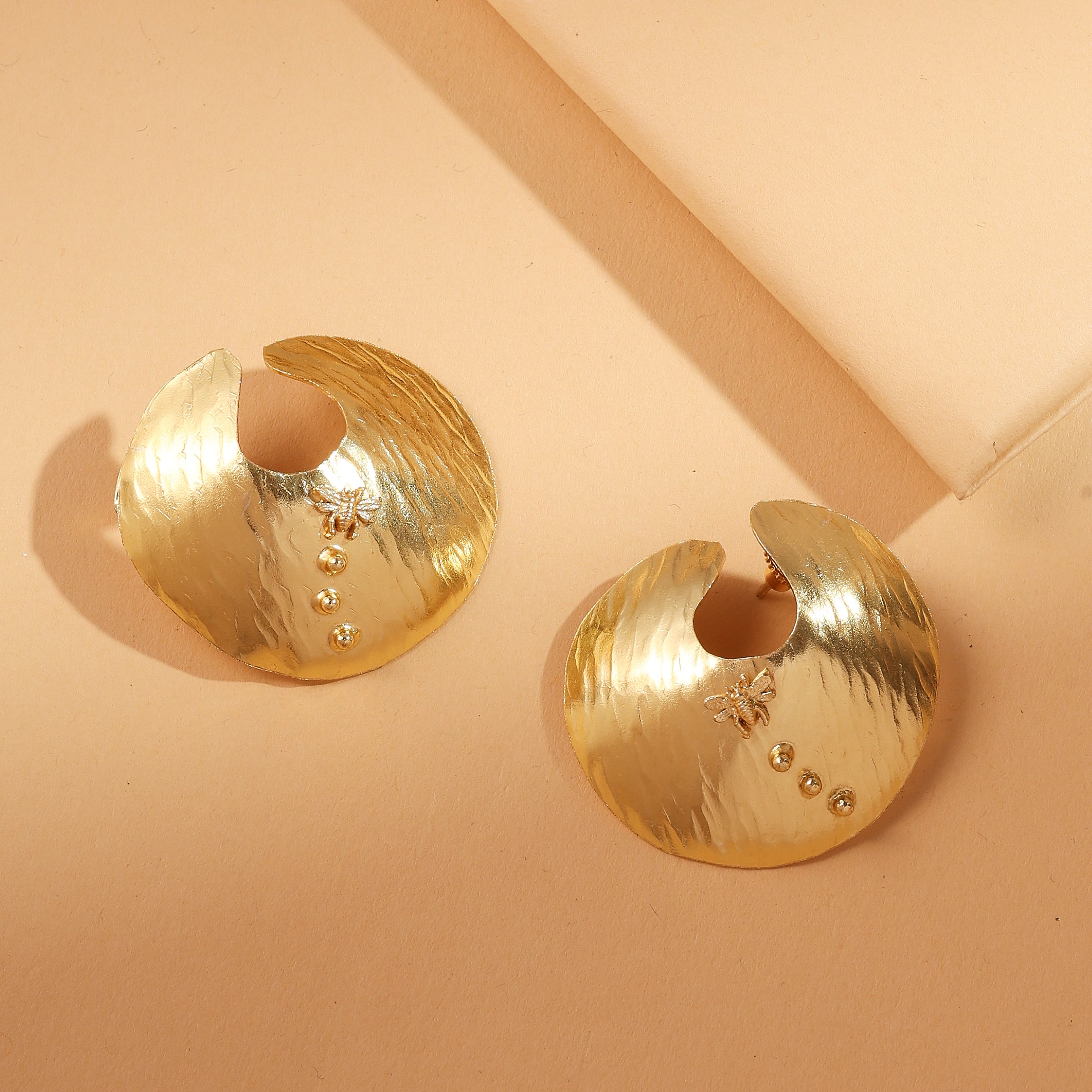 Solara Disc Earrings