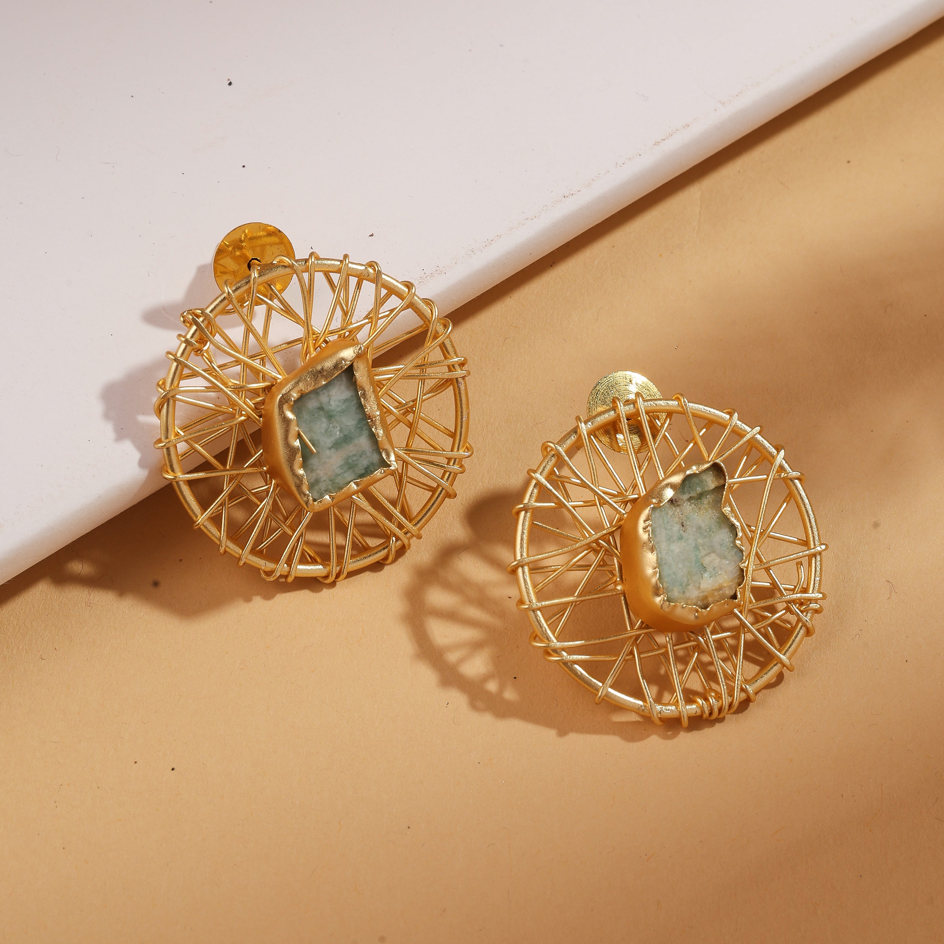 Aurora Web Earrings