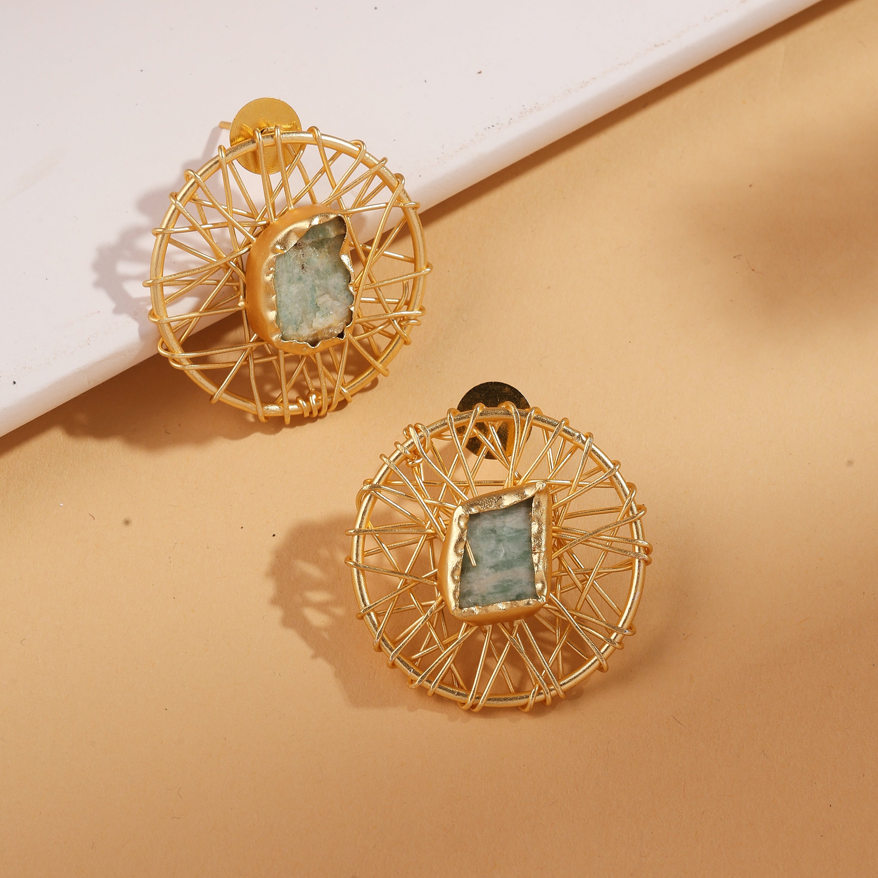 Aurora Web Earrings