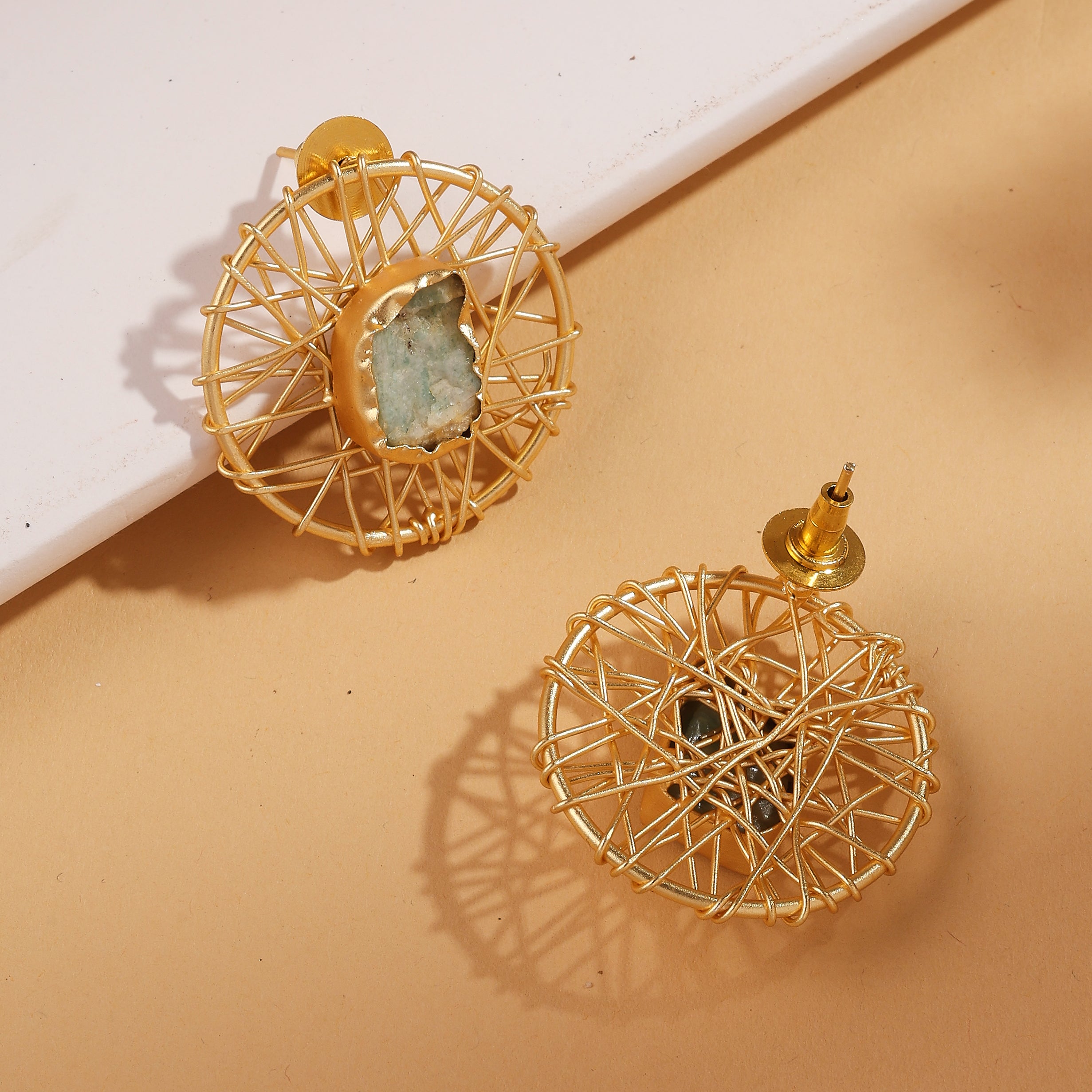 Aurora Web Earrings