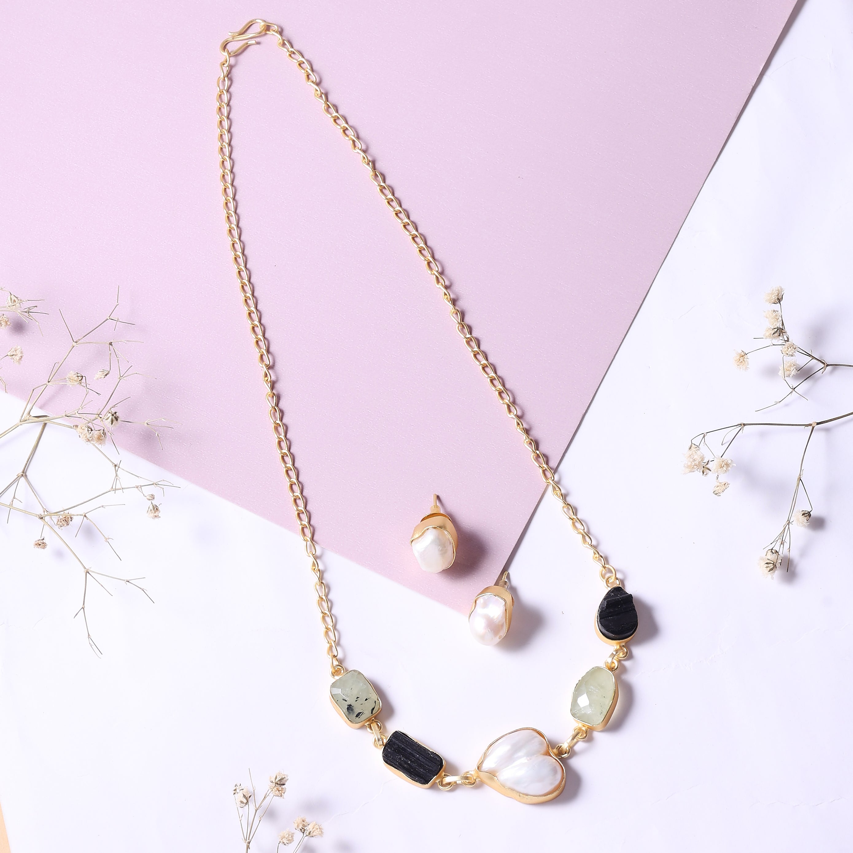 Lunar Harmony Necklace Set ✨