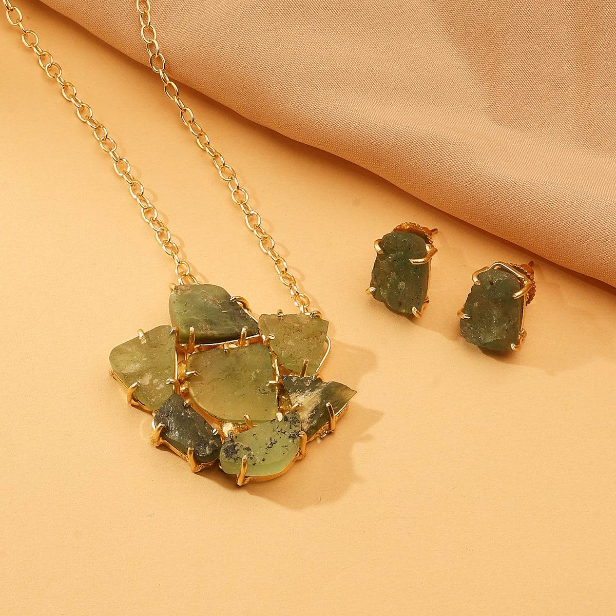 Forest Bloom Raw Stone Set