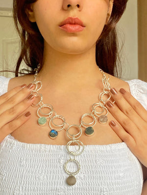 Silver Cascade Necklace ✨ Silver Cascade Necklace ✨