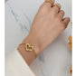 Golden Heart Bracelet