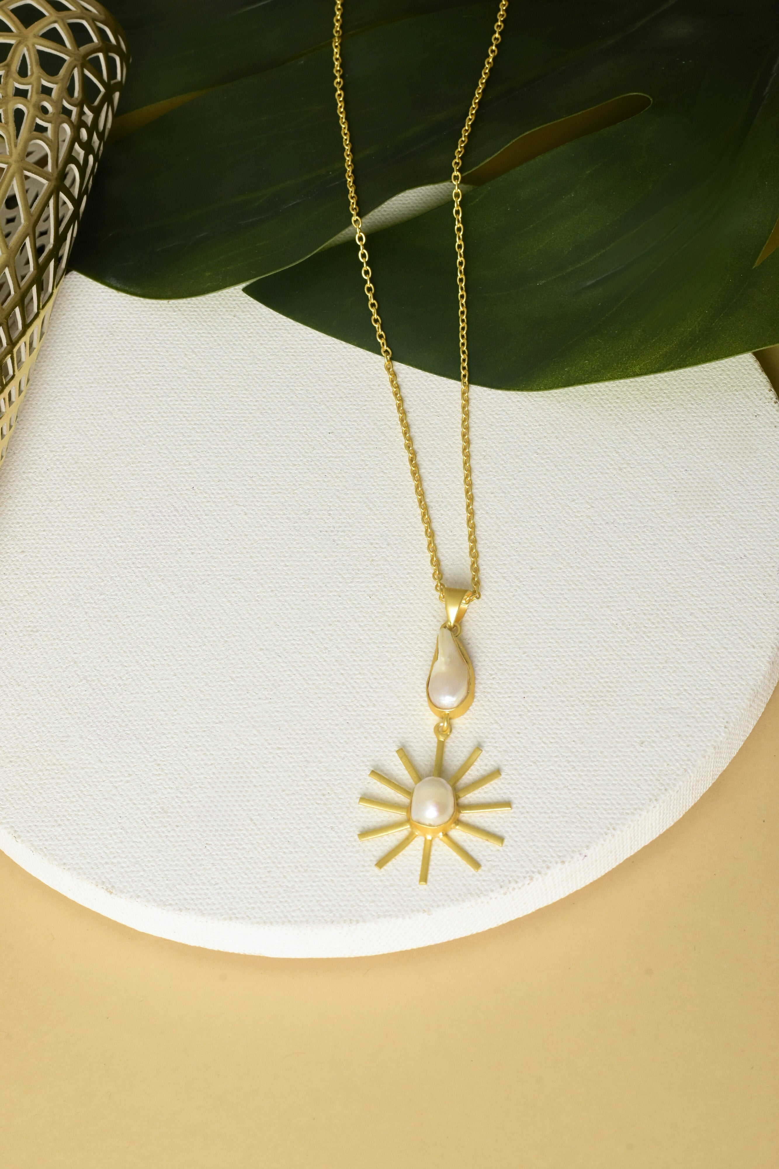 Celeste Drop Necklace