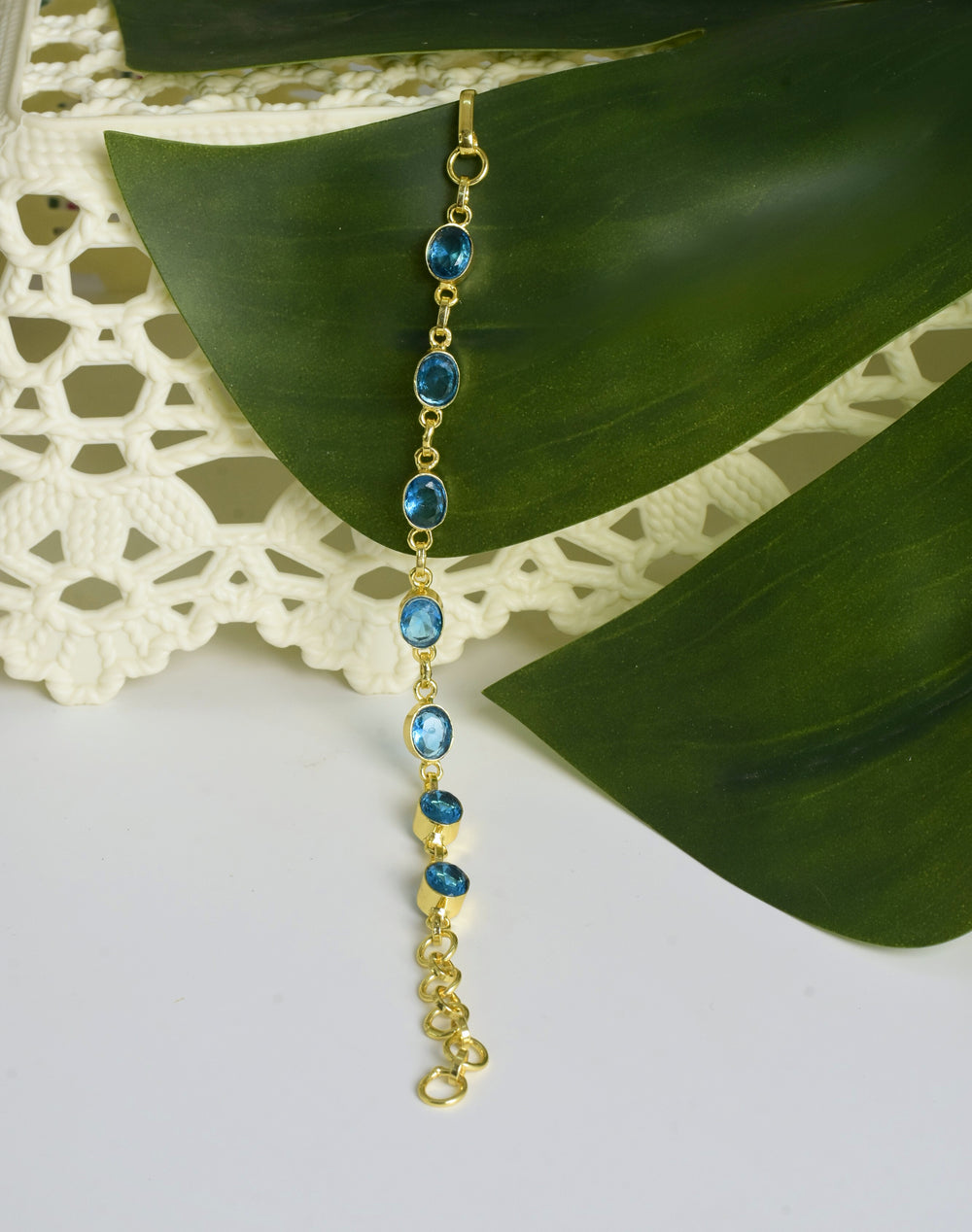 Azure Glow Bracelet