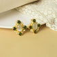 Crystal Lily Earrings