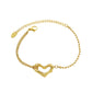 Golden Heart Bracelet