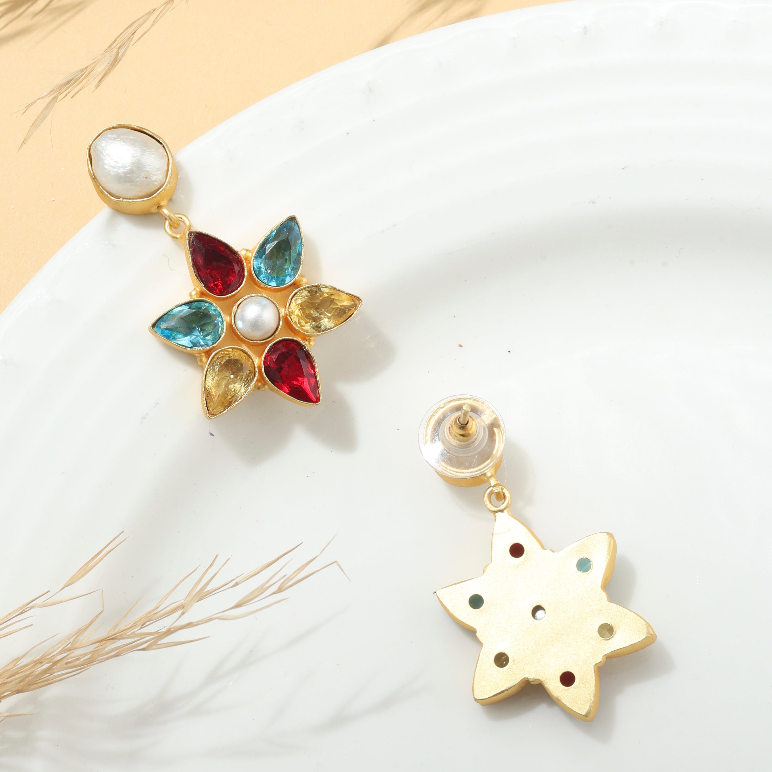 Rainbow Stars Earrings