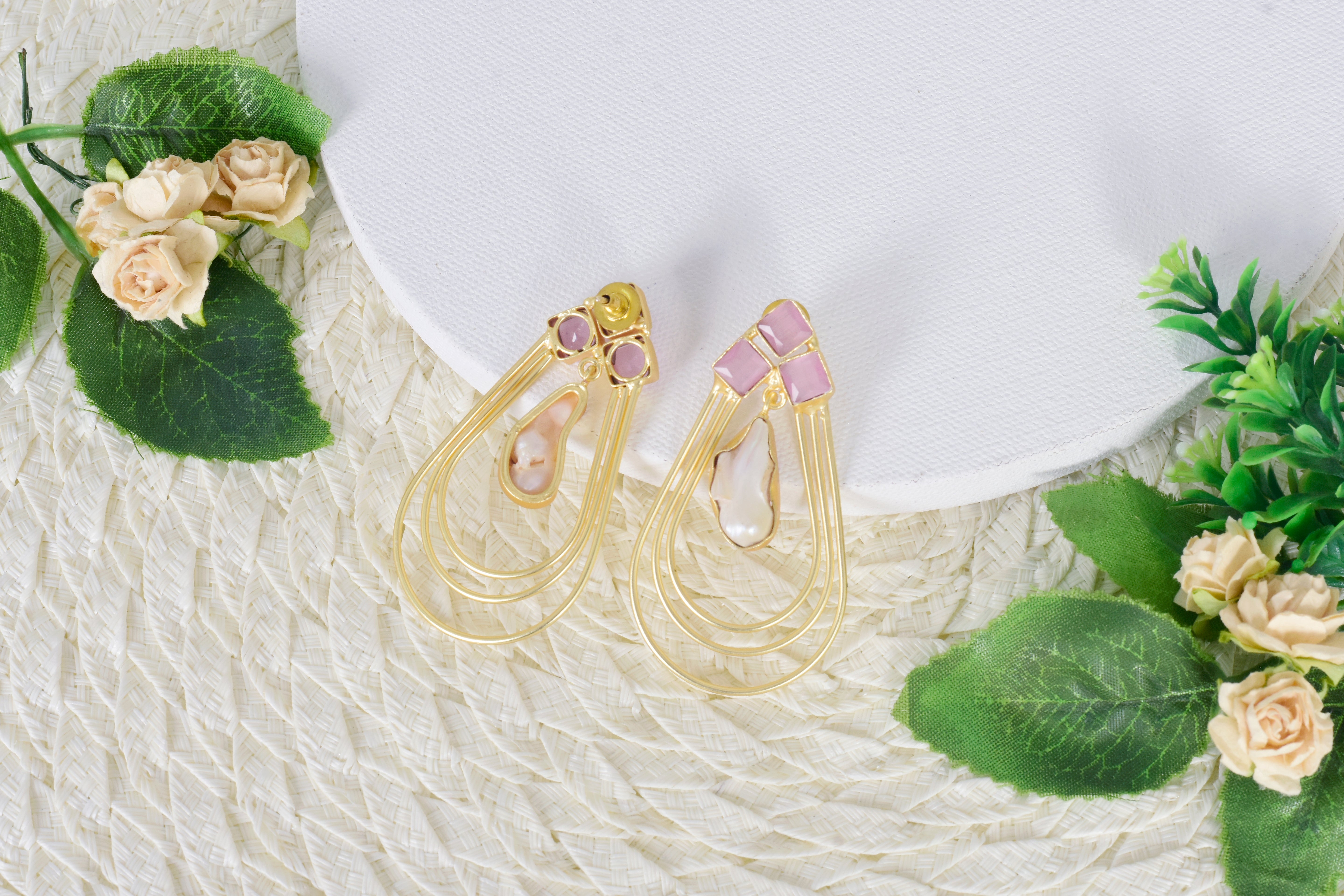 Blush Loop Earrings