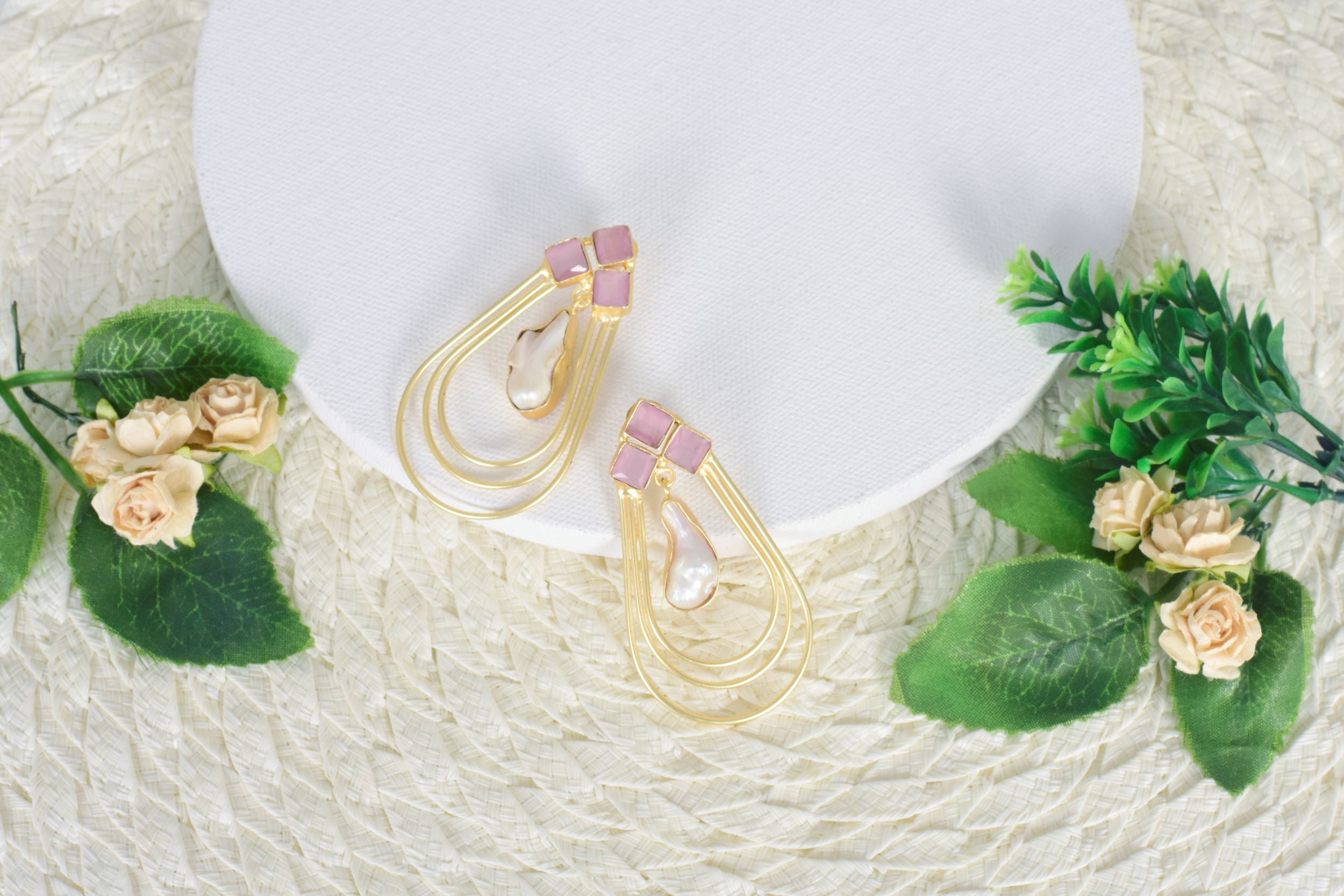 Blush Loop Earrings