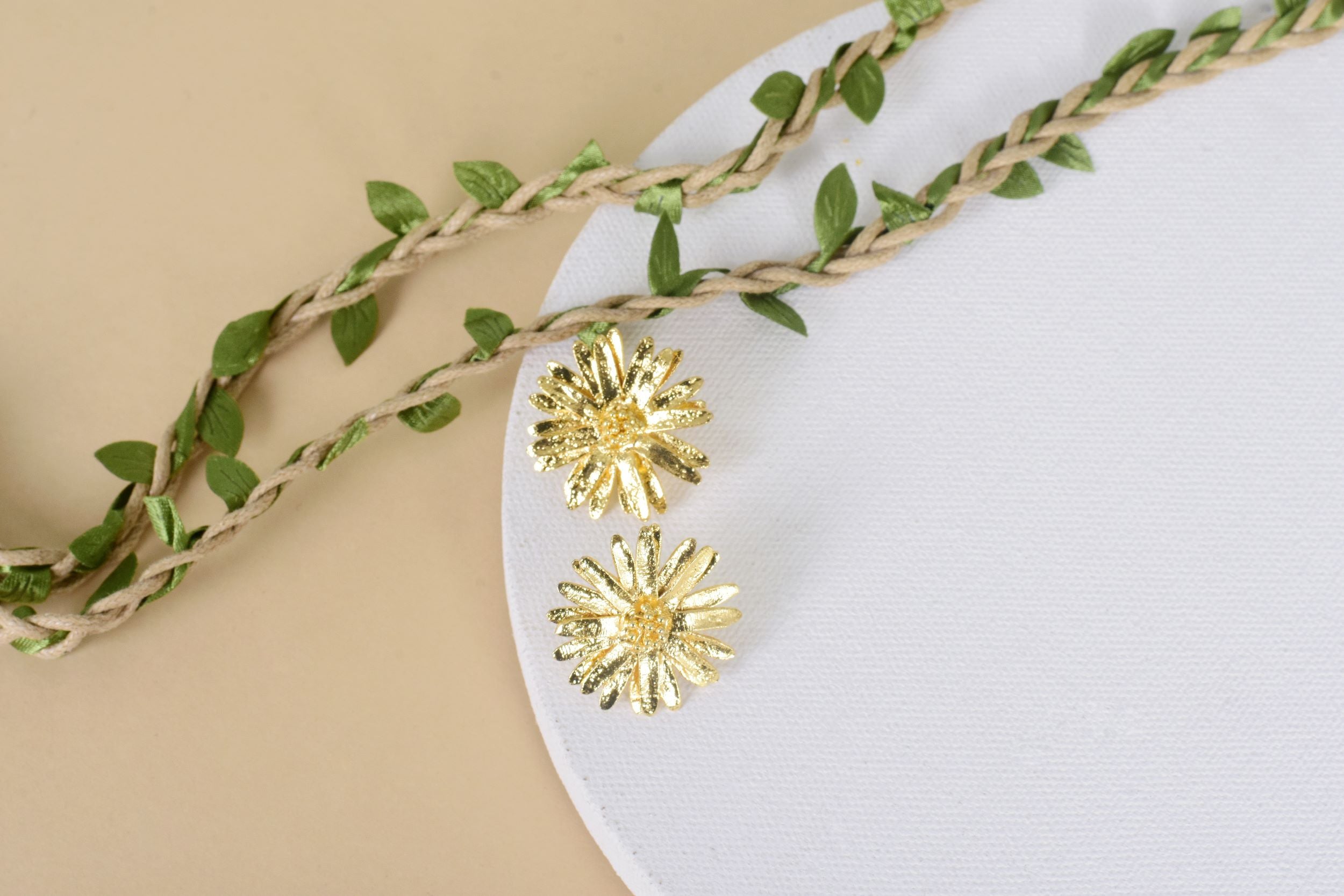 Golden Bloom Earrings