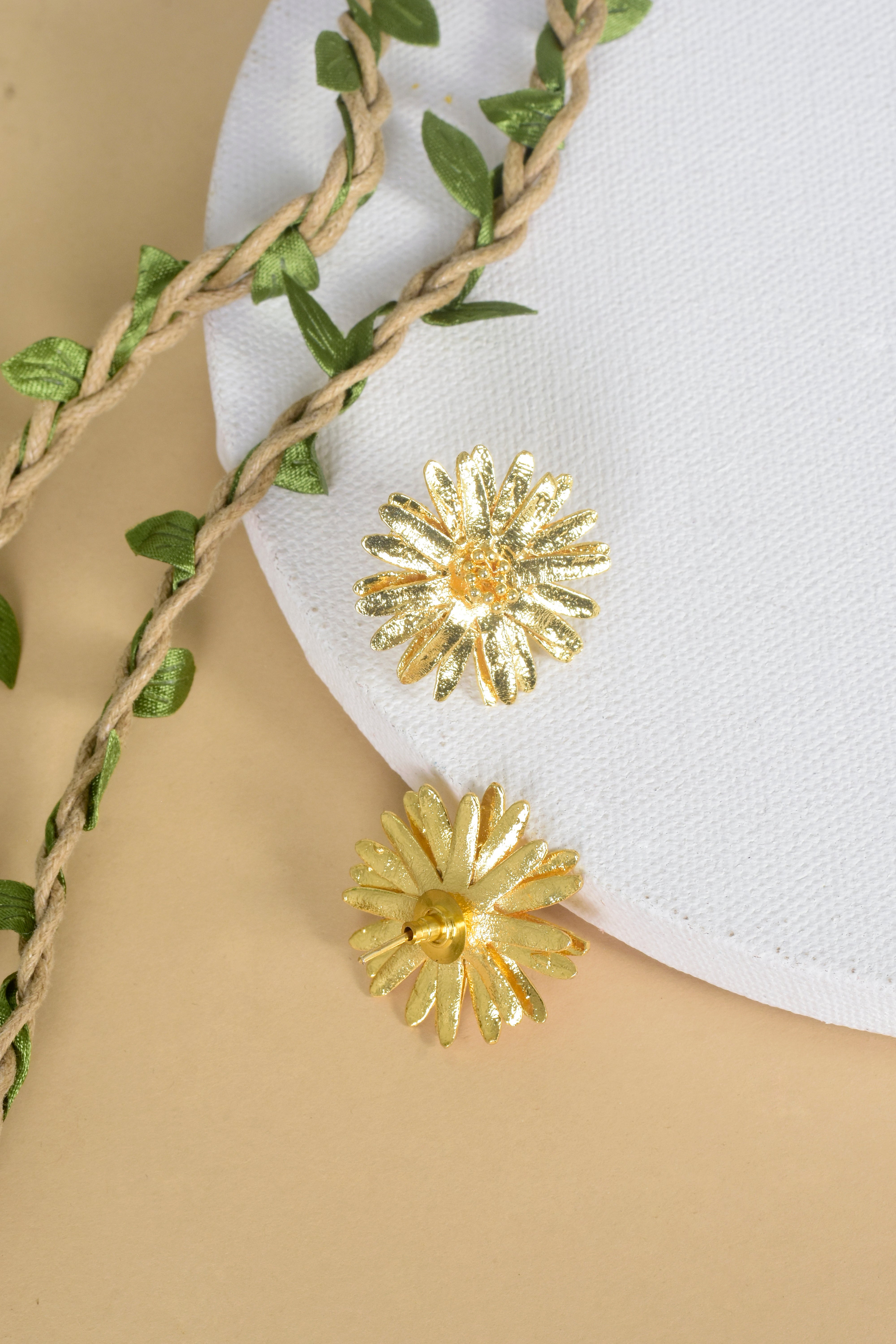 Golden Bloom Earrings