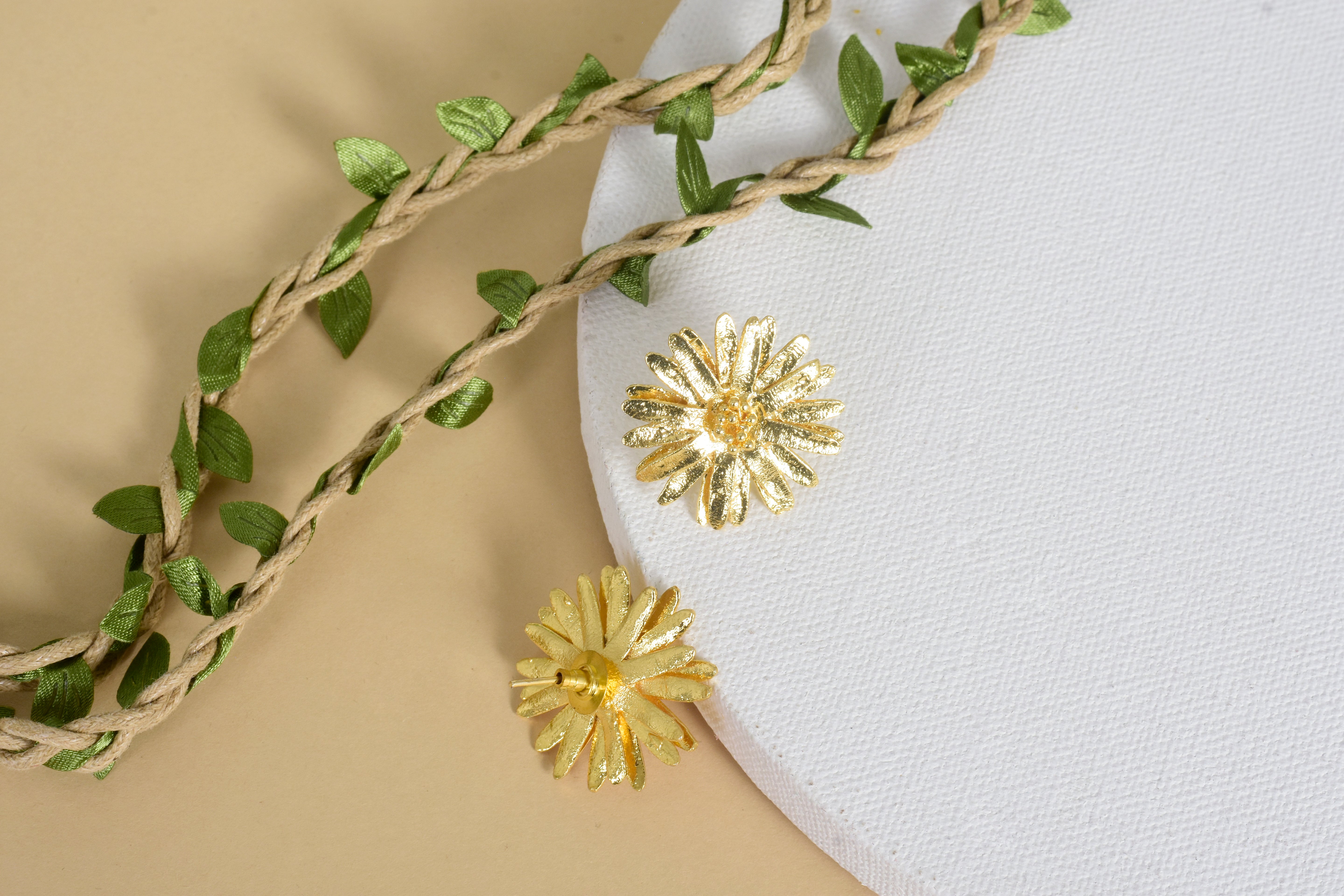 Golden Bloom Earrings