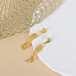 Golden Drape Earrings