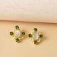 Crystal Lily Earrings