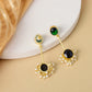 Mystic Green Earrings