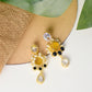 Elegant Multi-Stone Drop Earrings