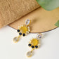 Elegant Multi-Stone Drop Earrings