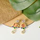 Peach Blossom Earrings